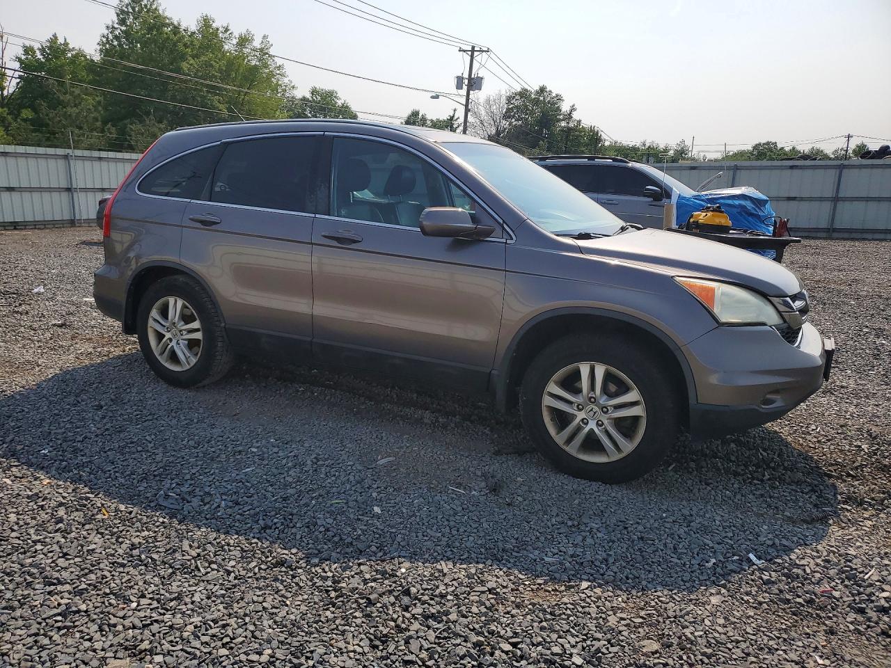 2011 Honda Cr-v Exl Gray vin: 5J6RE4H72BL089731