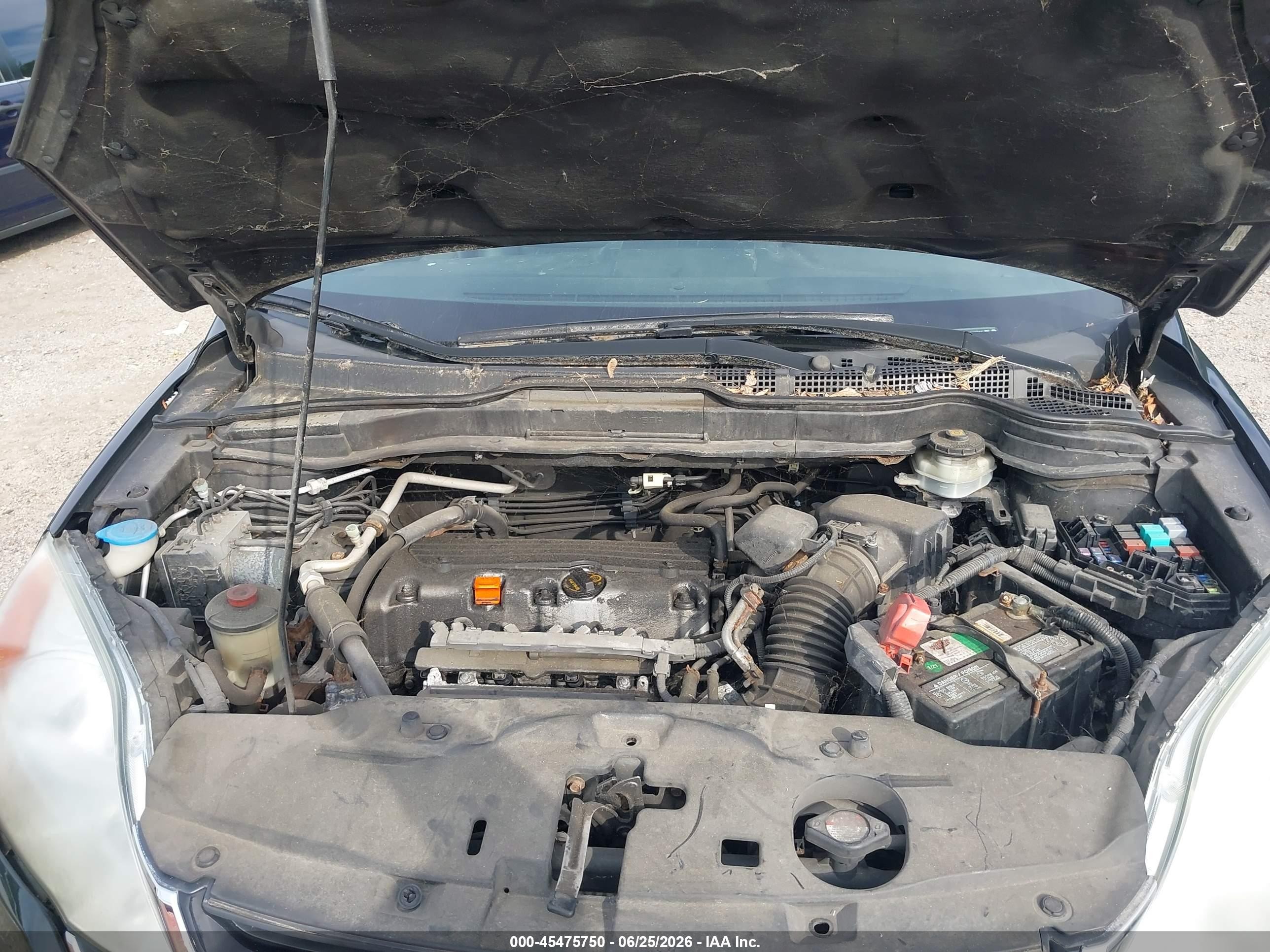 2011 Honda Cr-v Ex-l Черный vin: 5J6RE4H72BL089986