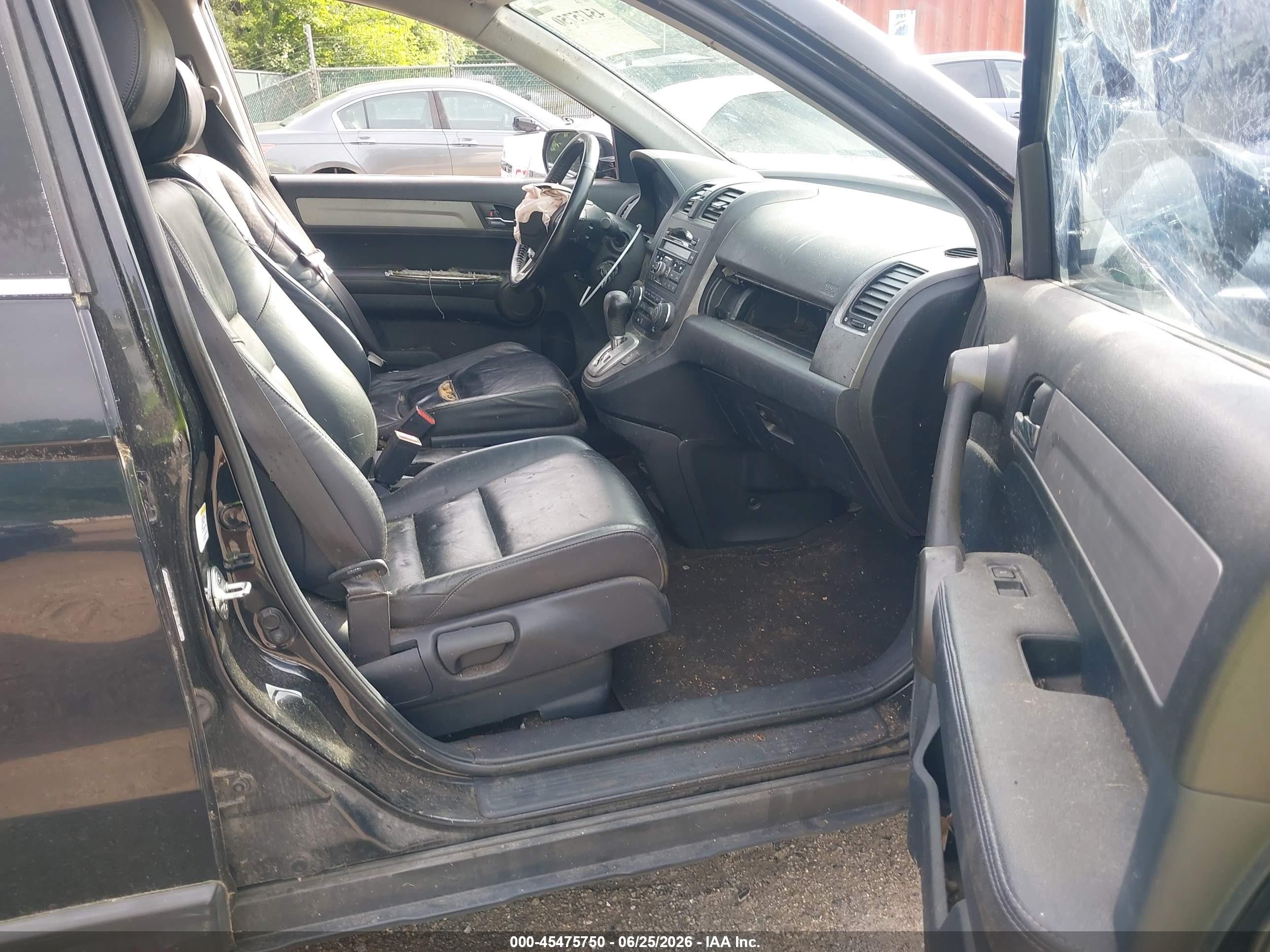 2011 Honda Cr-v Ex-l Черный vin: 5J6RE4H72BL089986