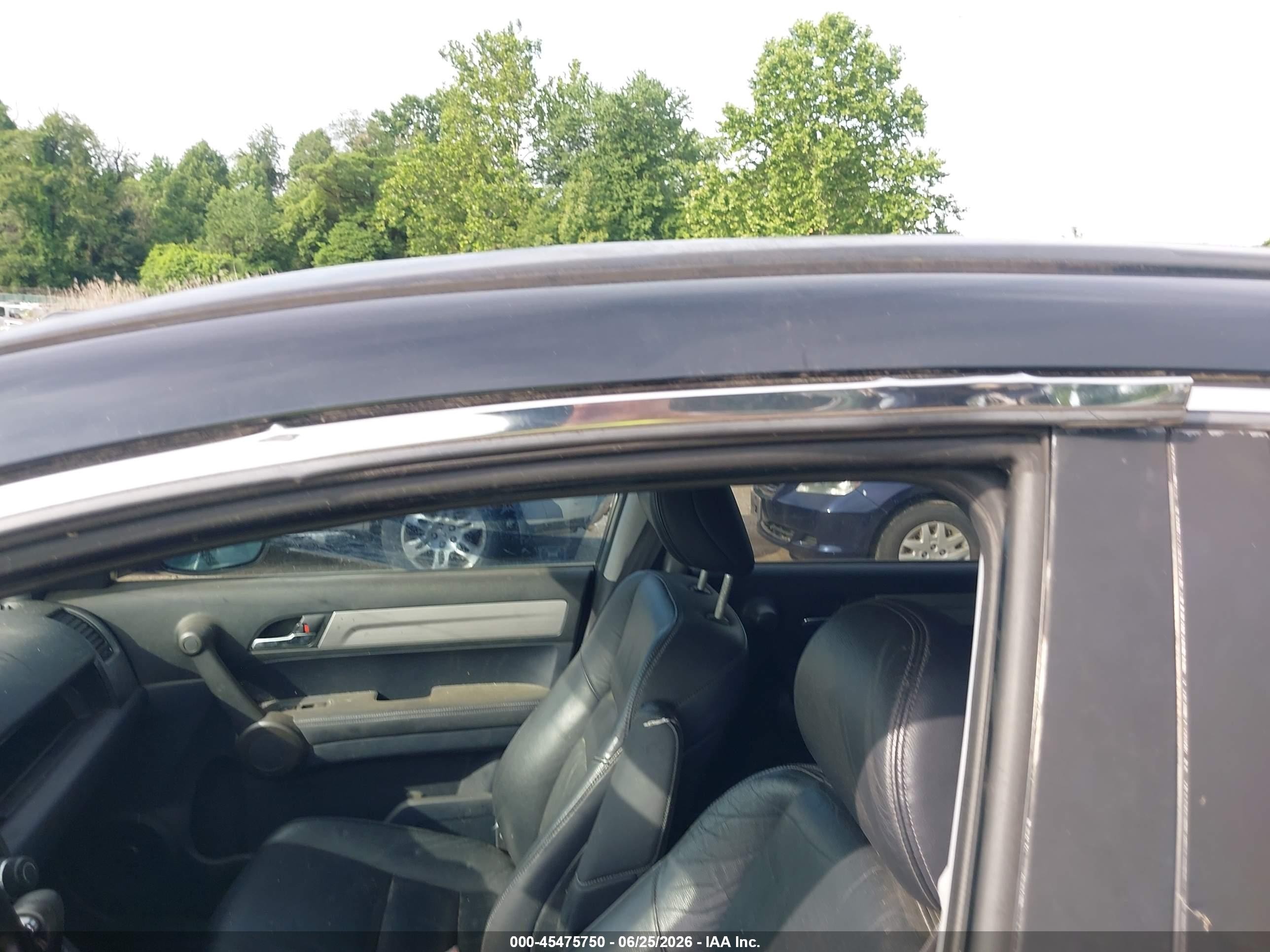 2011 Honda Cr-v Ex-l Черный vin: 5J6RE4H72BL089986