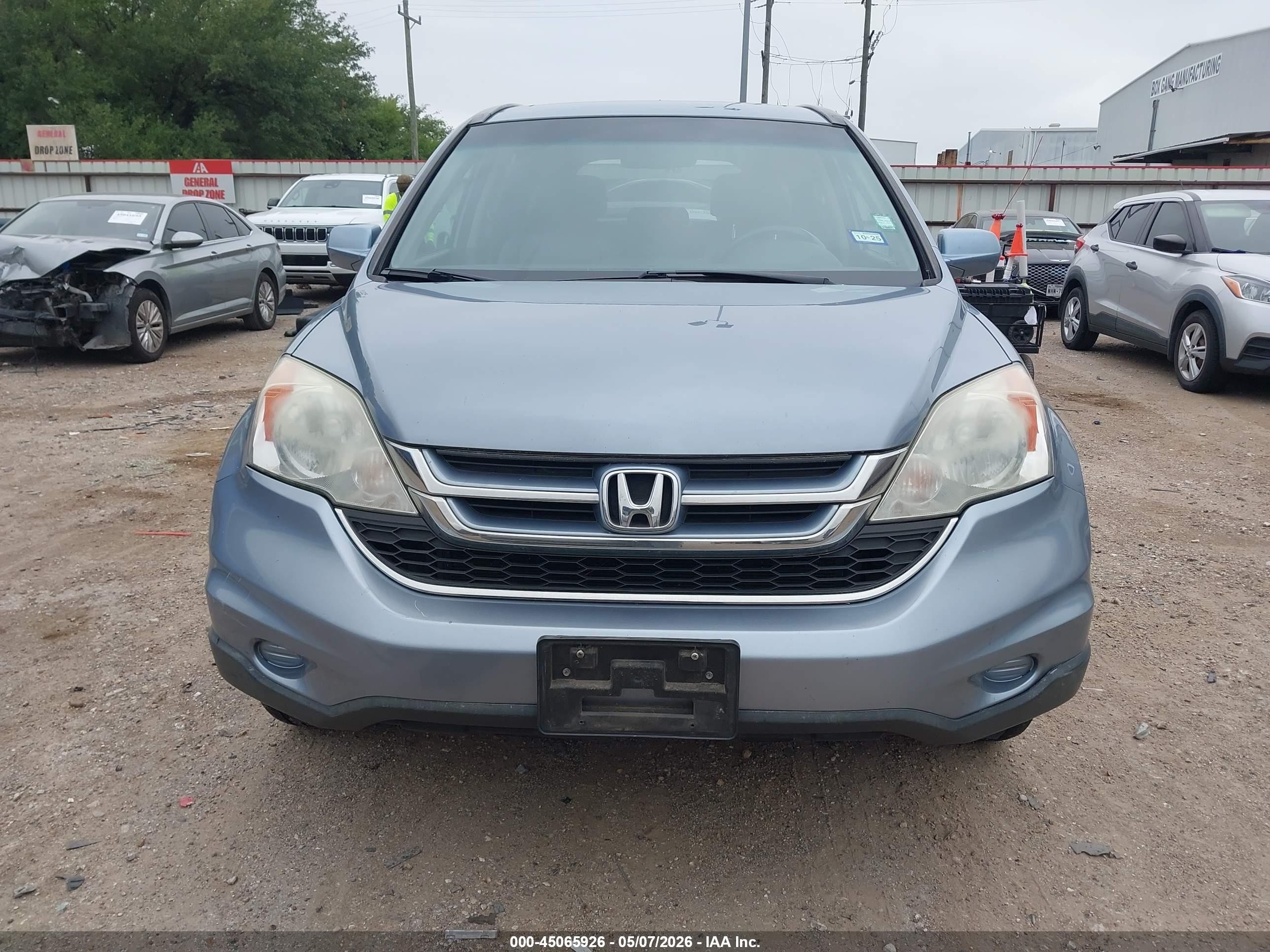 2011 Honda Cr-v Ex-l Blue vin: 5J6RE4H72BL106320