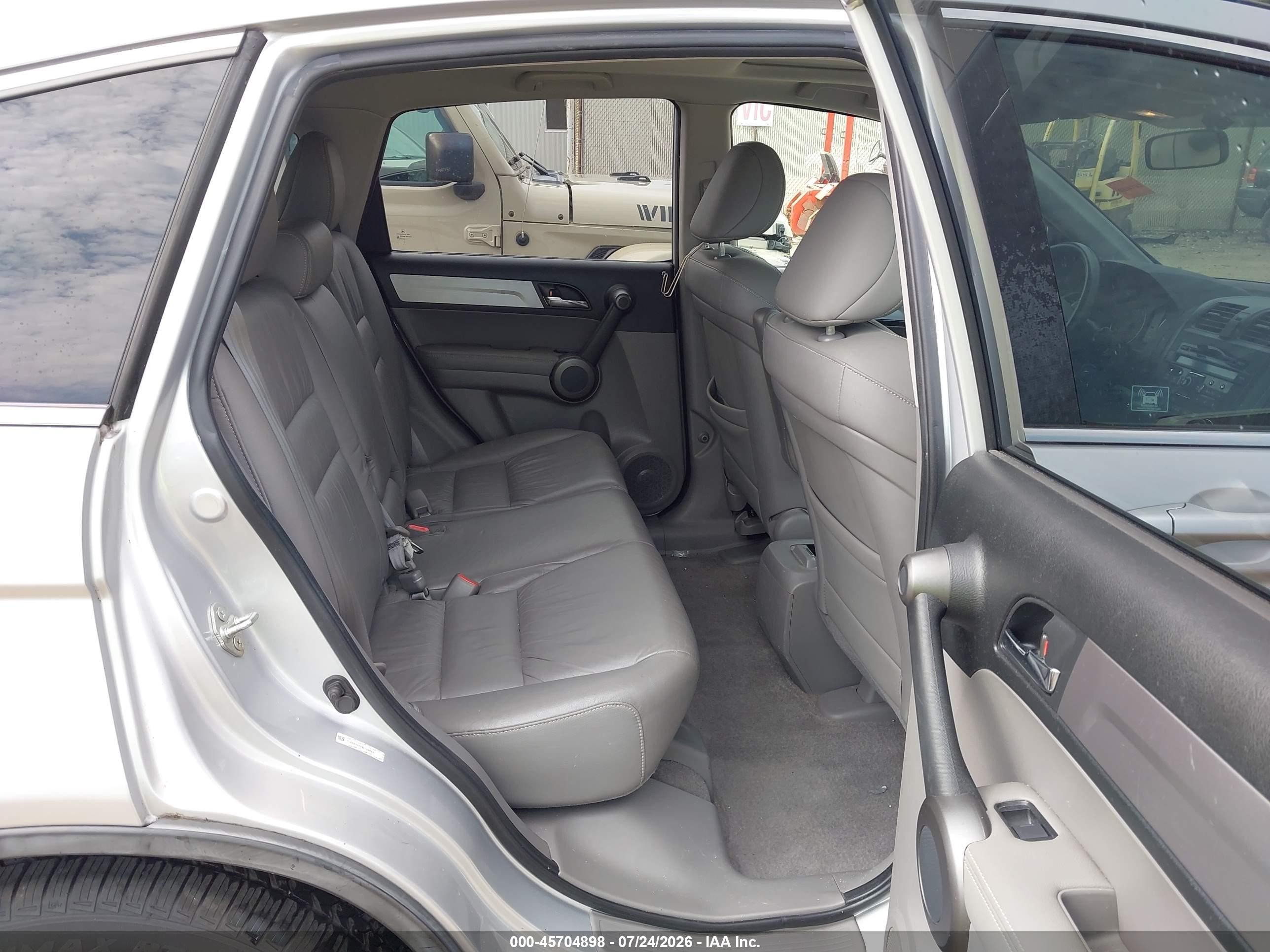 2011 Honda Cr-v Ex-l Silver vin: 5J6RE4H72BL108522