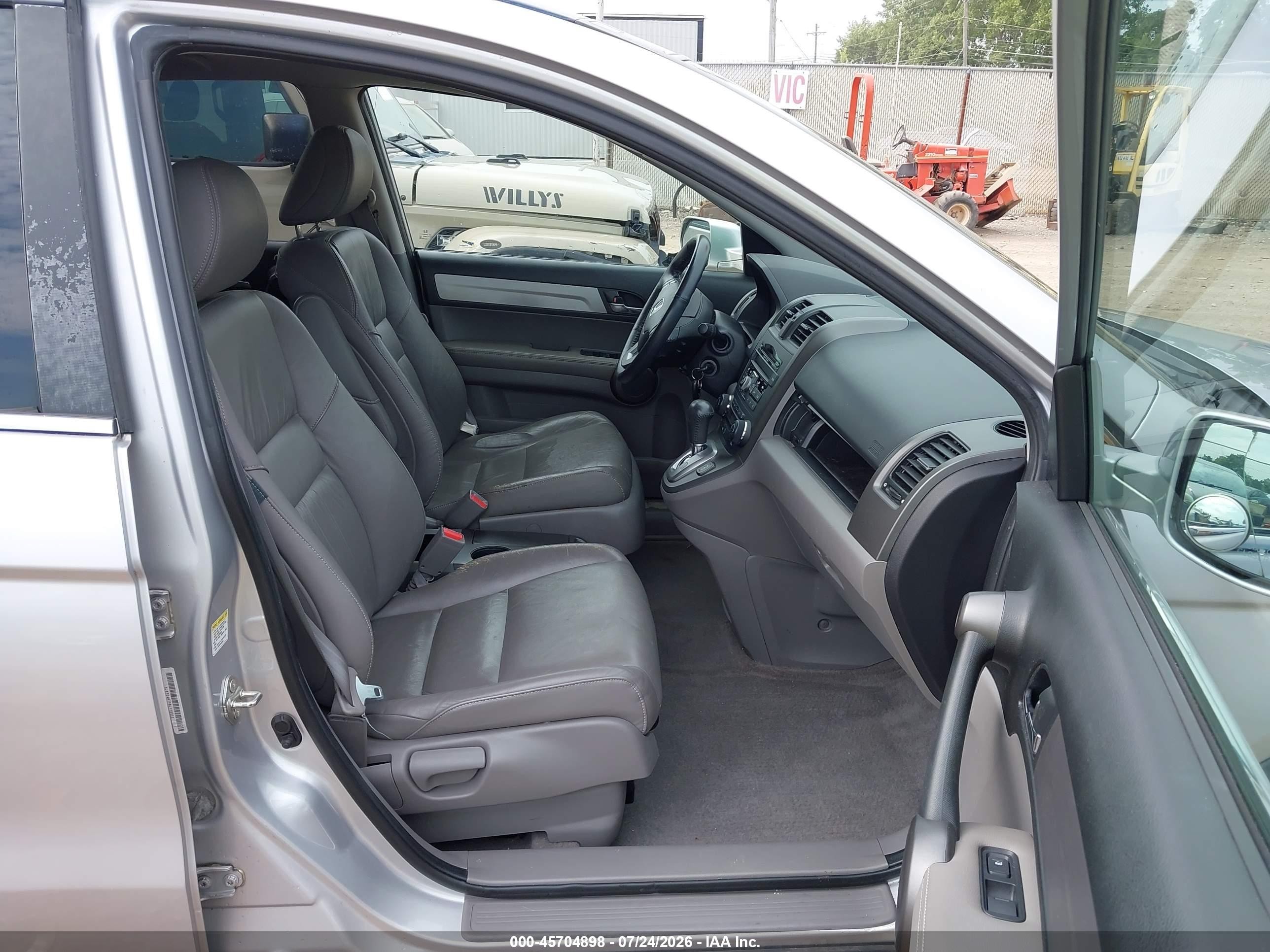 2011 Honda Cr-v Ex-l Silver vin: 5J6RE4H72BL108522