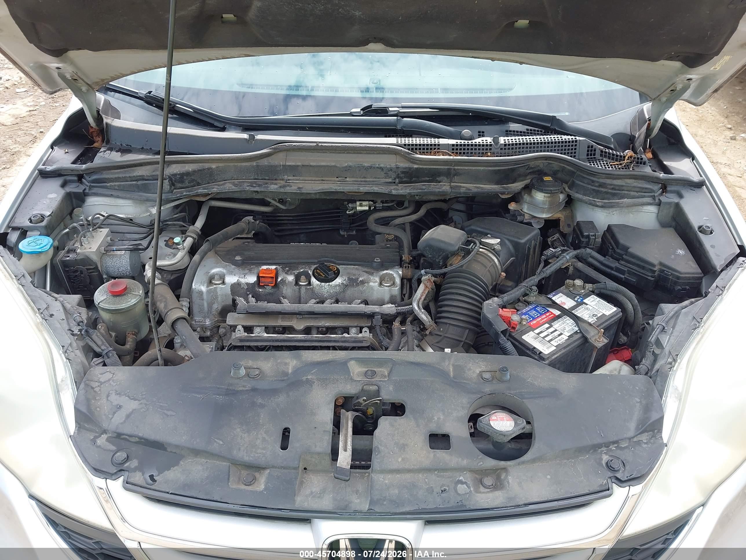 2011 Honda Cr-v Ex-l Silver vin: 5J6RE4H72BL108522