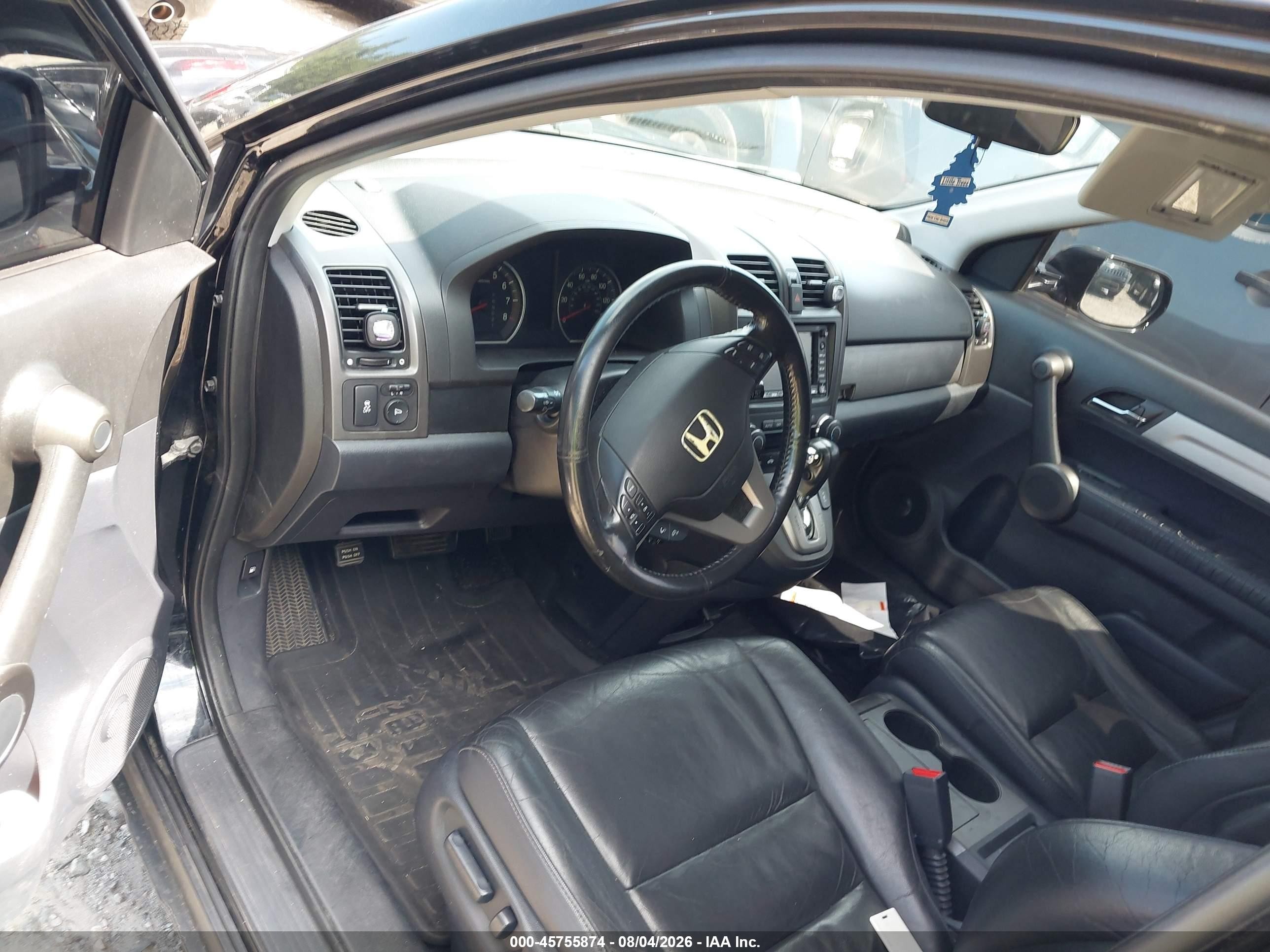 2010 Honda Cr-v Ex-l Black vin: 5J6RE4H73AL009559