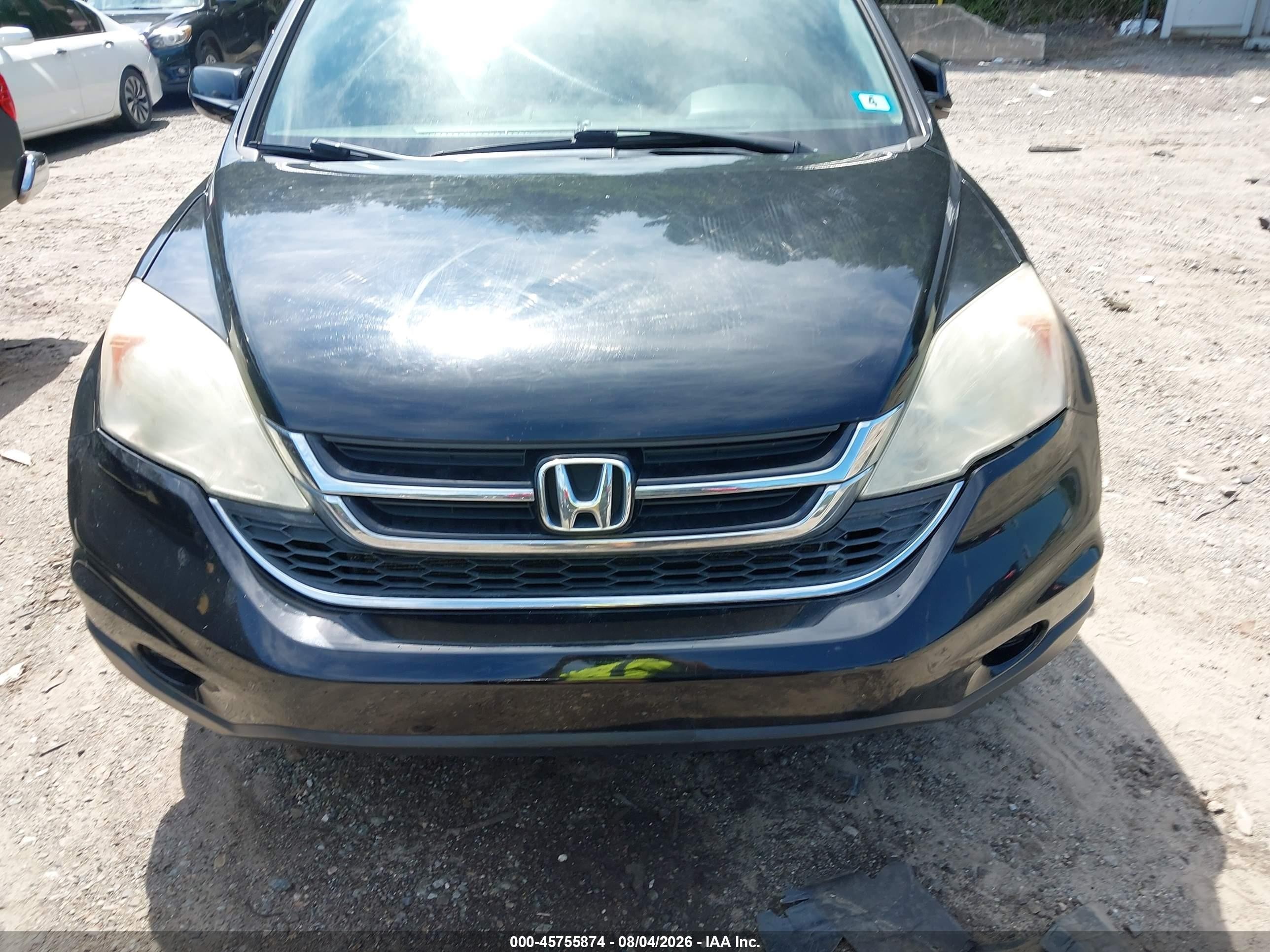 2010 Honda Cr-v Ex-l Black vin: 5J6RE4H73AL009559