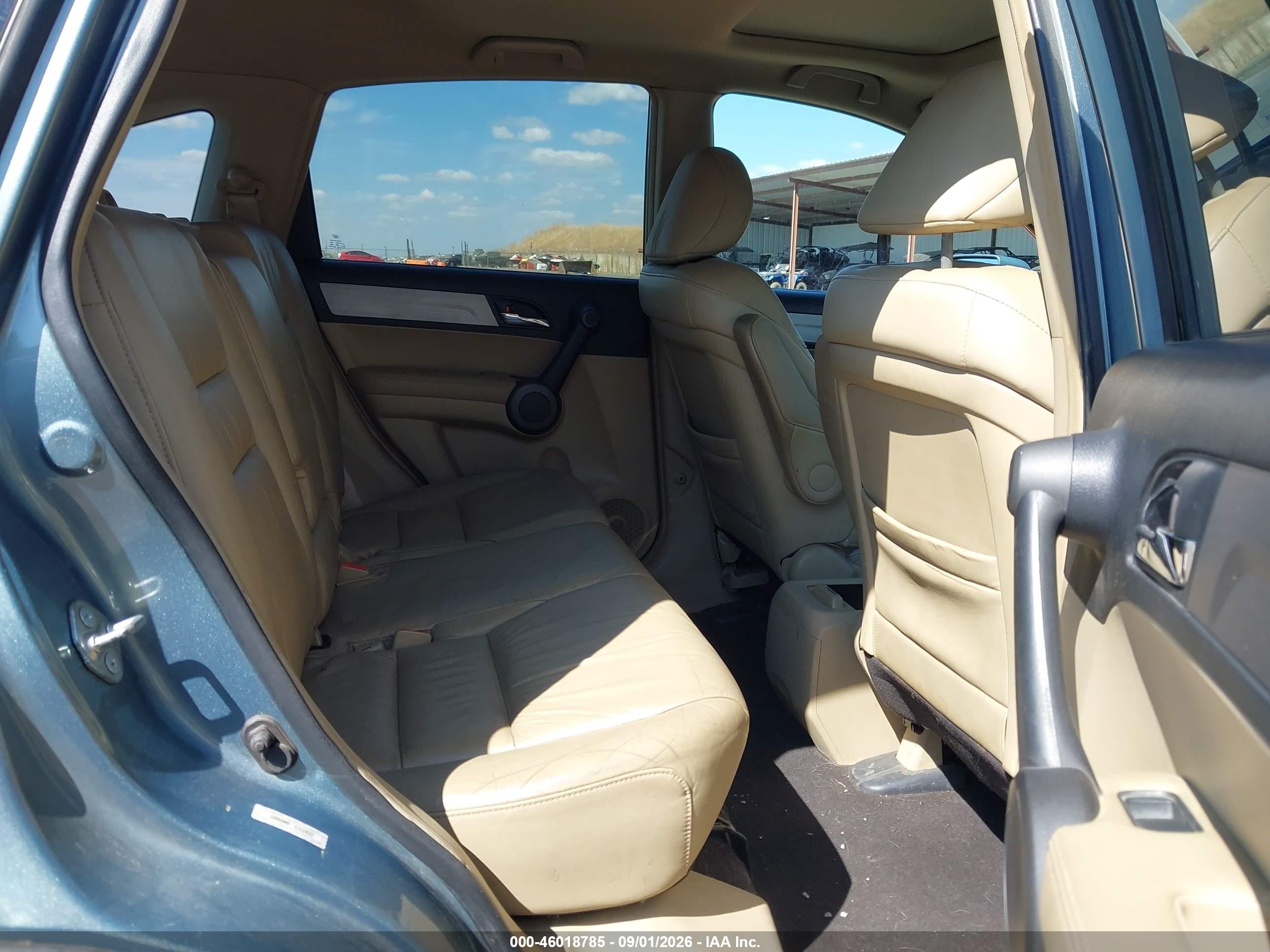 2010 Honda Cr-v Ex-l Blue vin: 5J6RE4H73AL034347