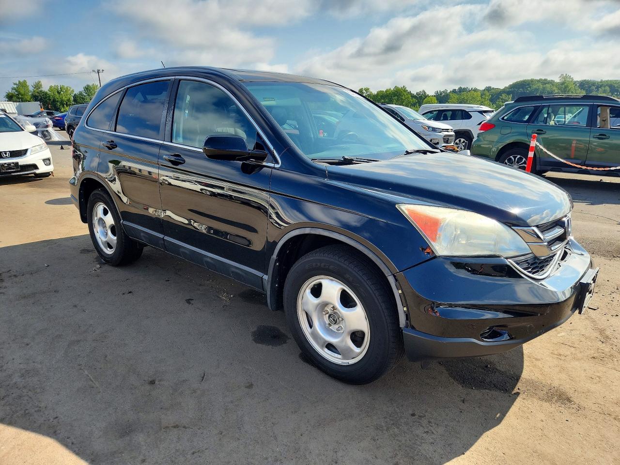 2010 Honda Cr-v Exl Черный vin: 5J6RE4H73AL047504