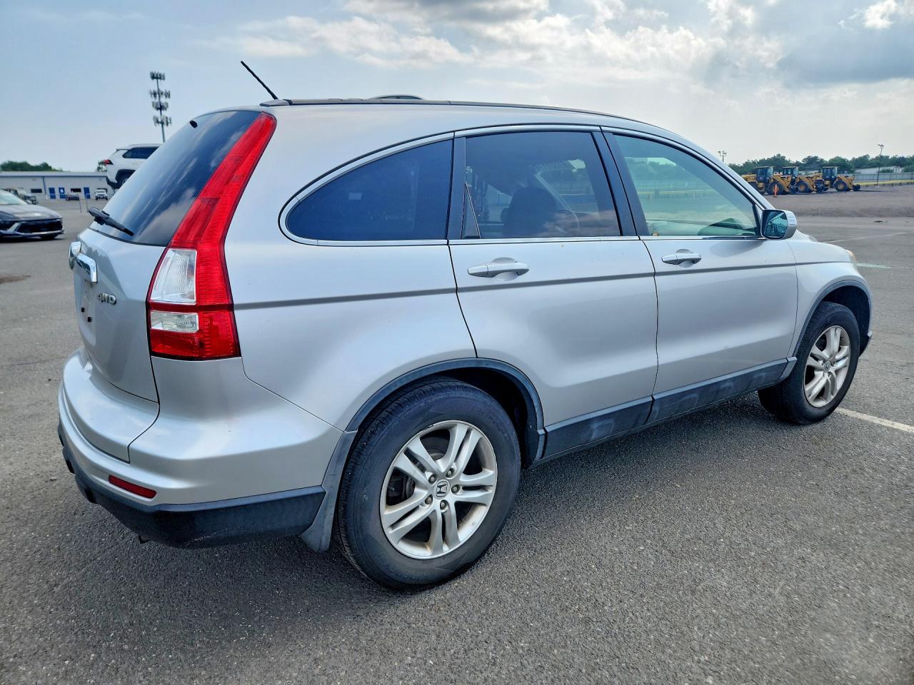 2010 Honda Cr-v Exl Silver vin: 5J6RE4H73AL065369