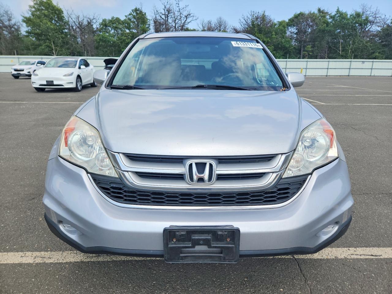 2010 Honda Cr-v Exl Silver vin: 5J6RE4H73AL065369