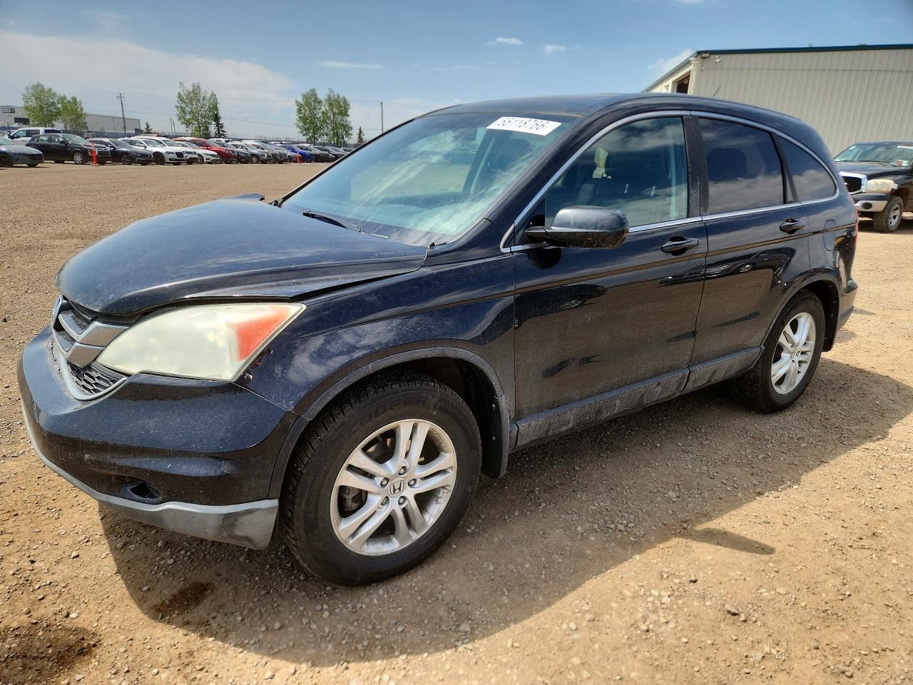 2010 Honda Cr-v Exl Black vin: 5J6RE4H73AL813019