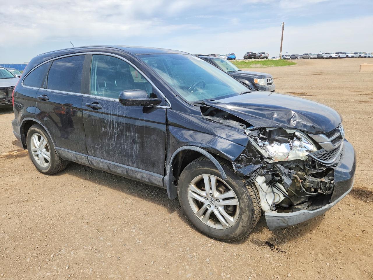 2010 Honda Cr-v Exl Black vin: 5J6RE4H73AL813019