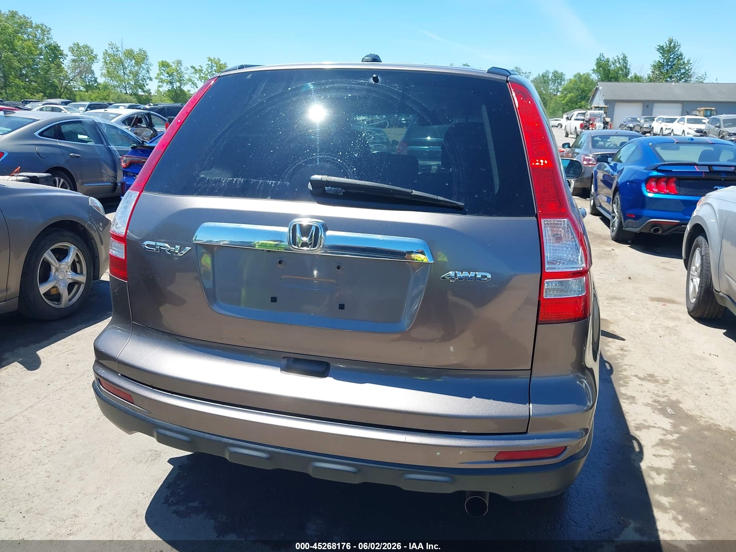 2011 Honda Cr-v Ex-l Gray vin: 5J6RE4H73BL019235