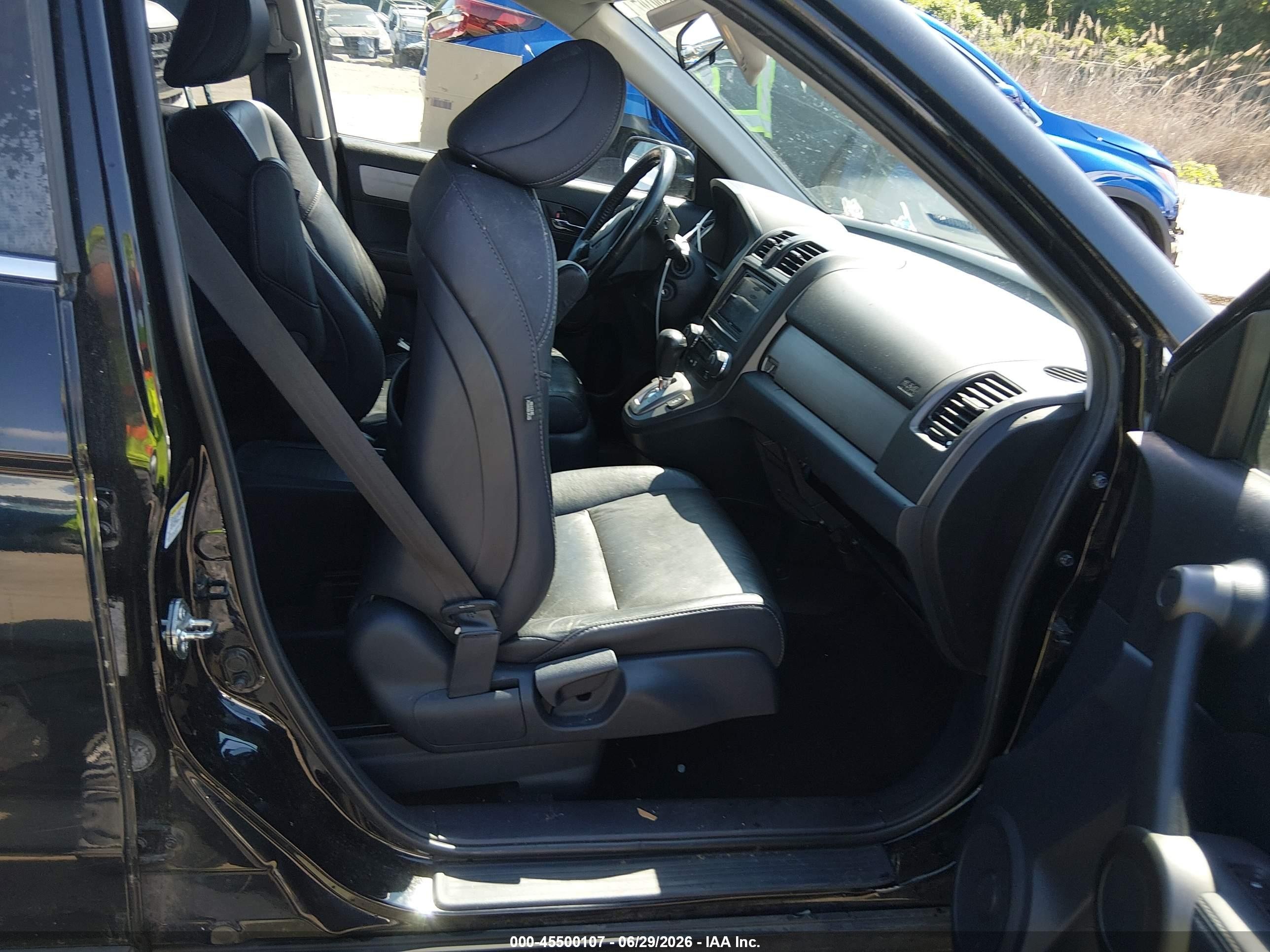 2011 Honda Cr-v Ex-l Black vin: 5J6RE4H73BL023494