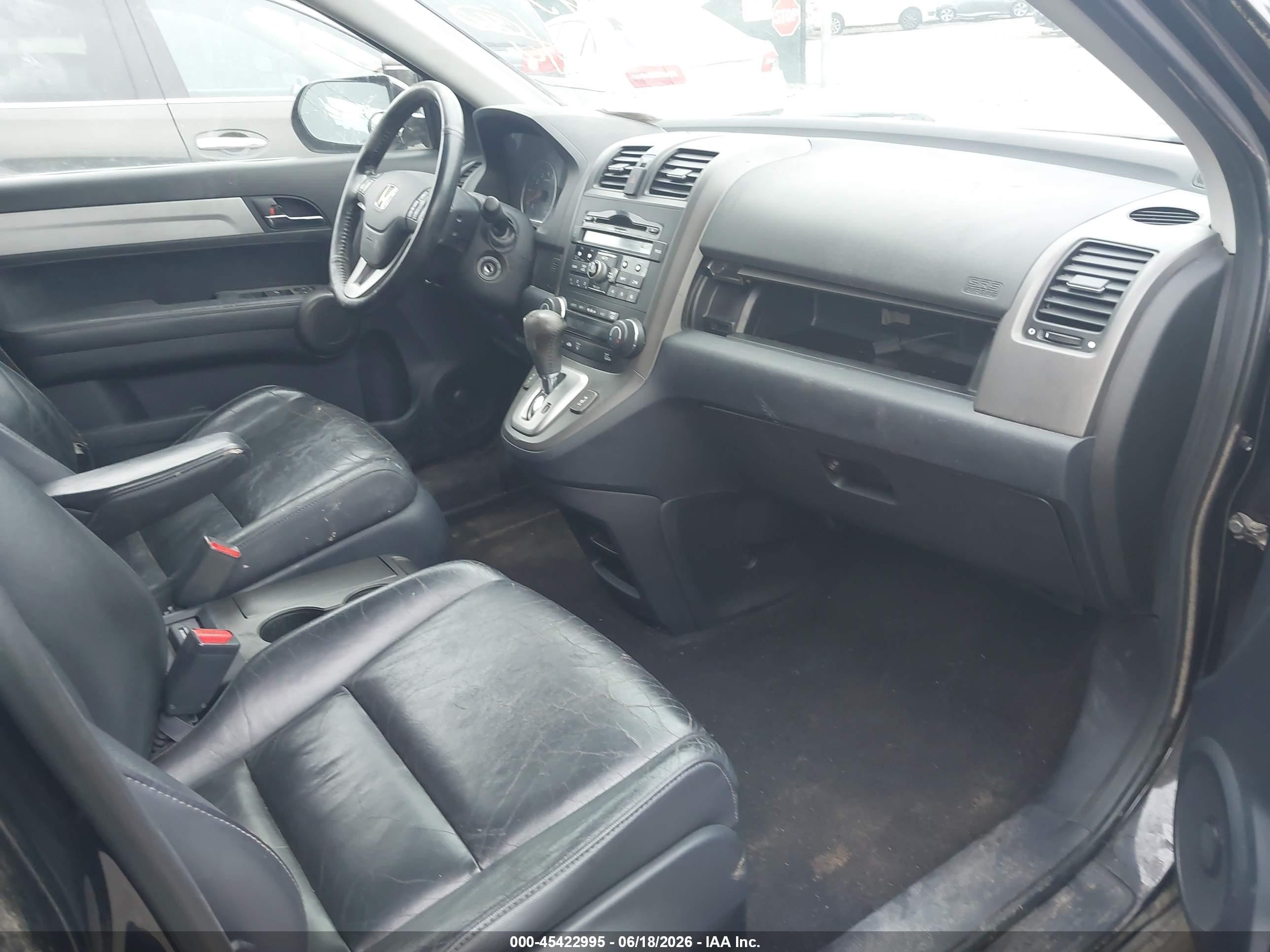 2011 Honda Cr-v Ex-l Black vin: 5J6RE4H73BL035063