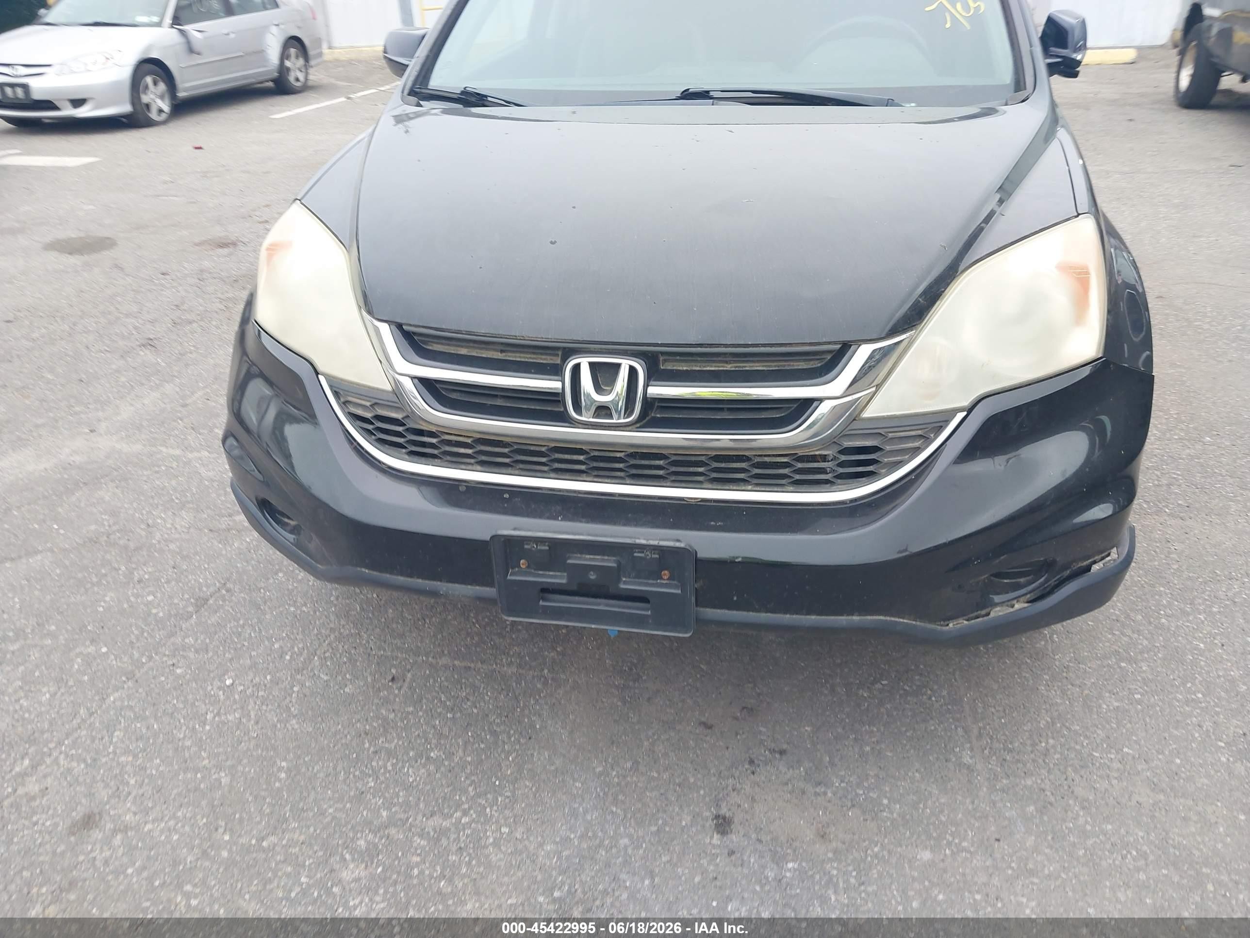 2011 Honda Cr-v Ex-l Black vin: 5J6RE4H73BL035063