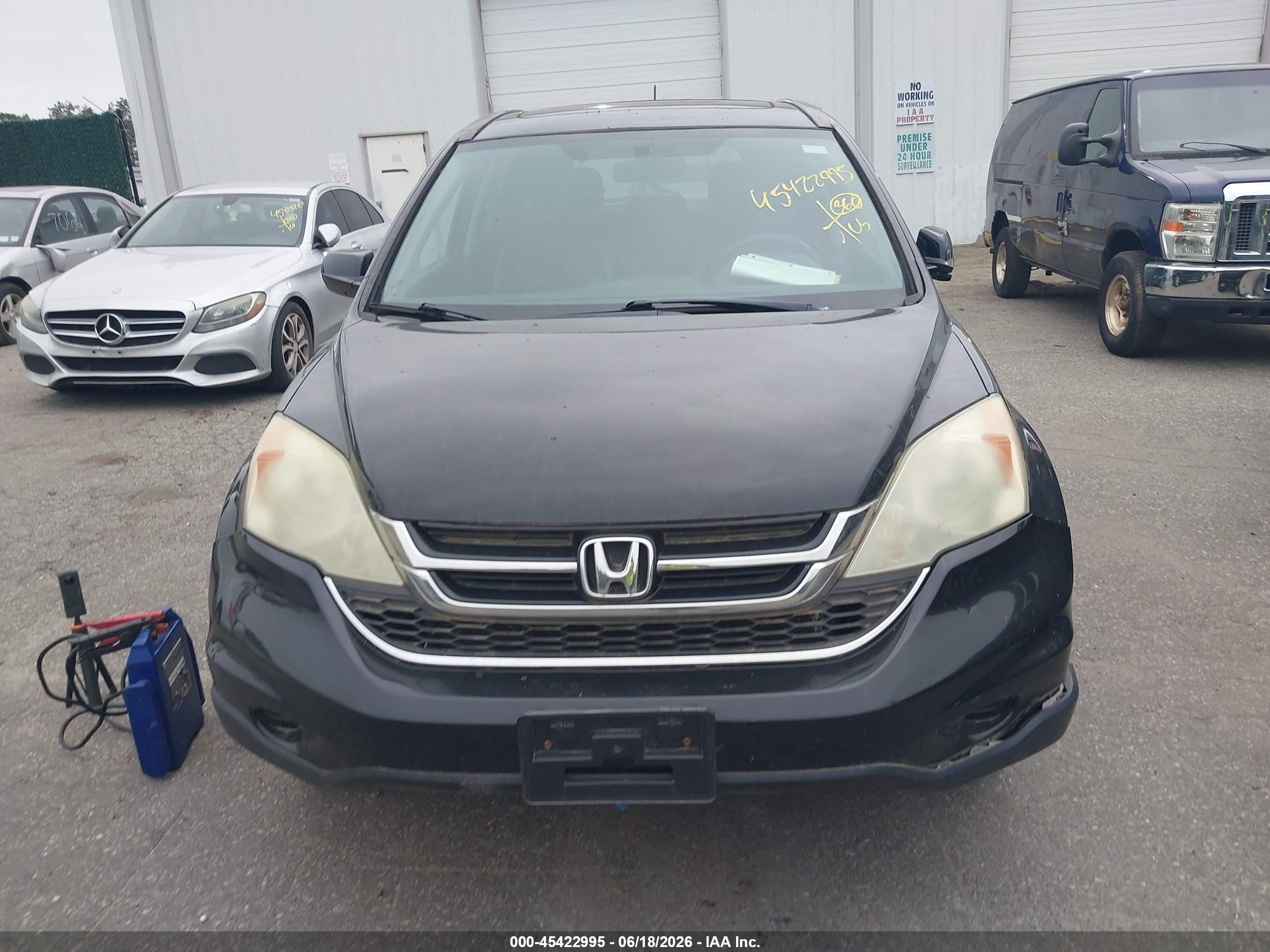 2011 Honda Cr-v Ex-l Black vin: 5J6RE4H73BL035063