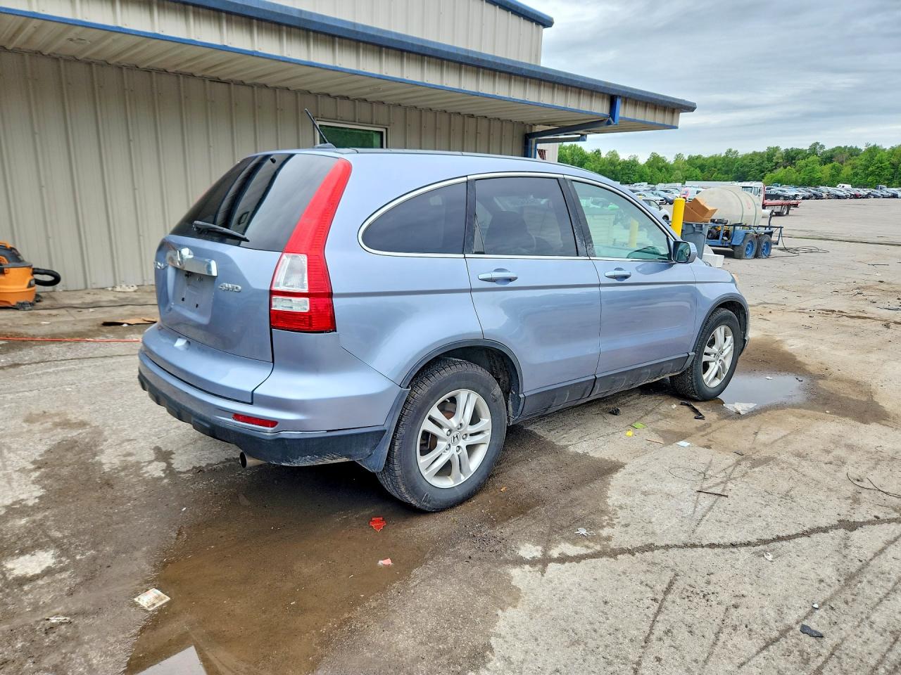 2011 Honda Cr-v Exl Синий vin: 5J6RE4H73BL044846