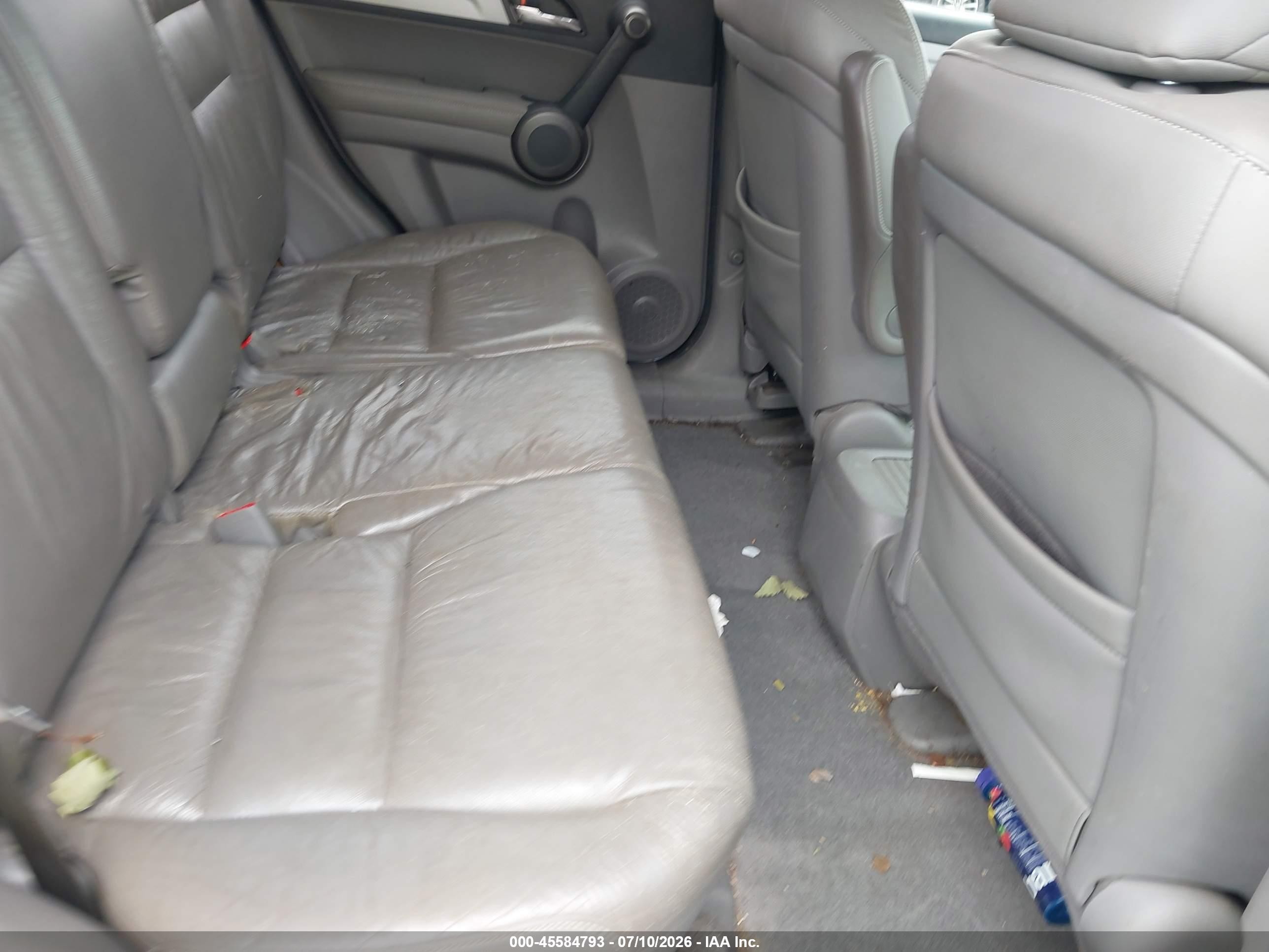 2011 Honda Cr-v Ex-l Blue vin: 5J6RE4H73BL046483