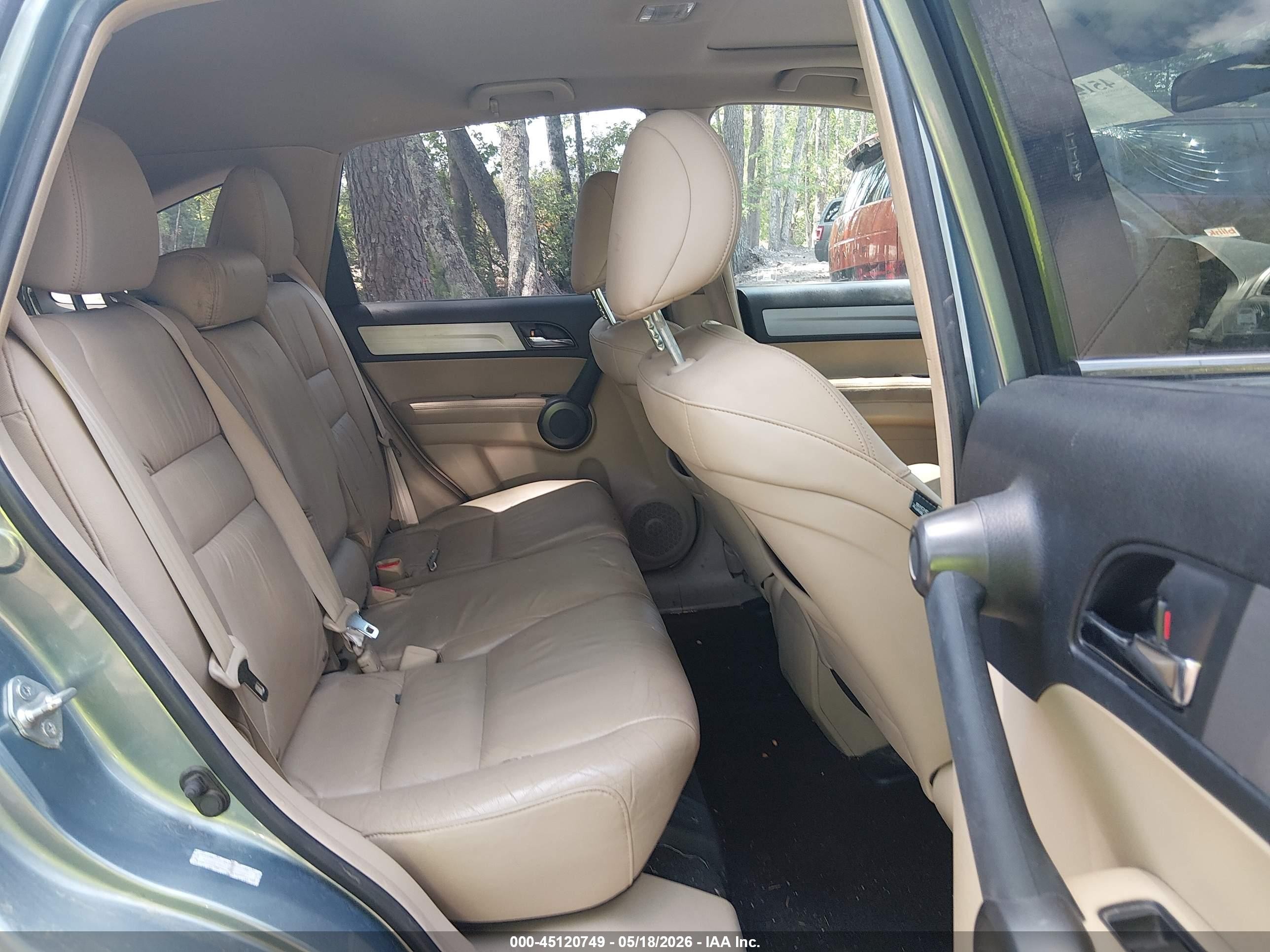 2011 Honda Cr-v Ex-l Teal vin: 5J6RE4H73BL046693