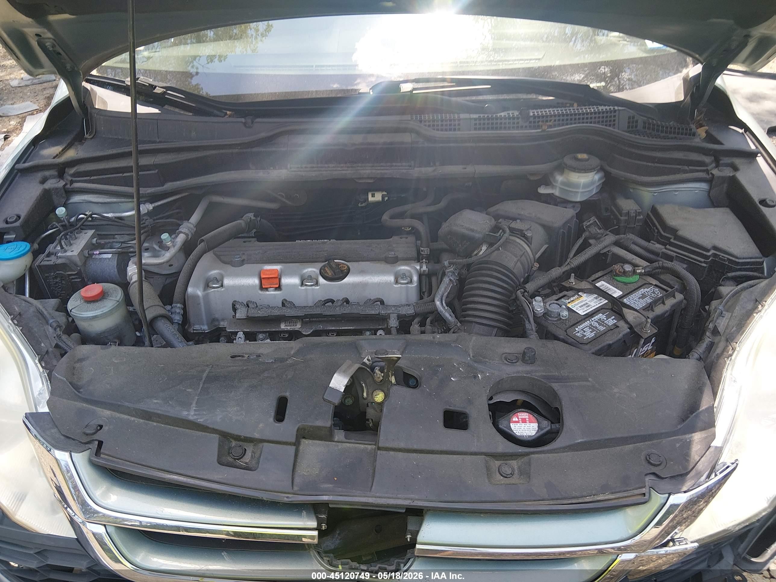 2011 Honda Cr-v Ex-l Teal vin: 5J6RE4H73BL046693