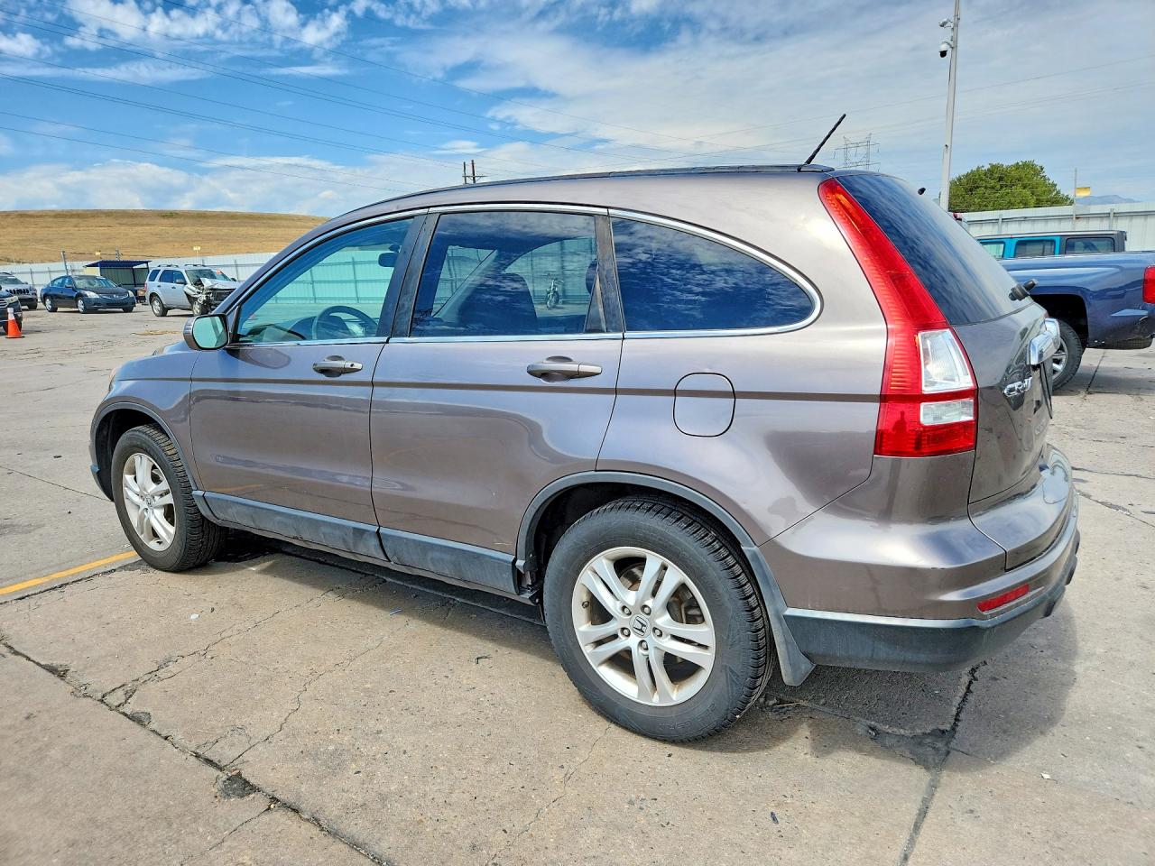 2011 Honda Cr-v Exl Brown vin: 5J6RE4H73BL052106