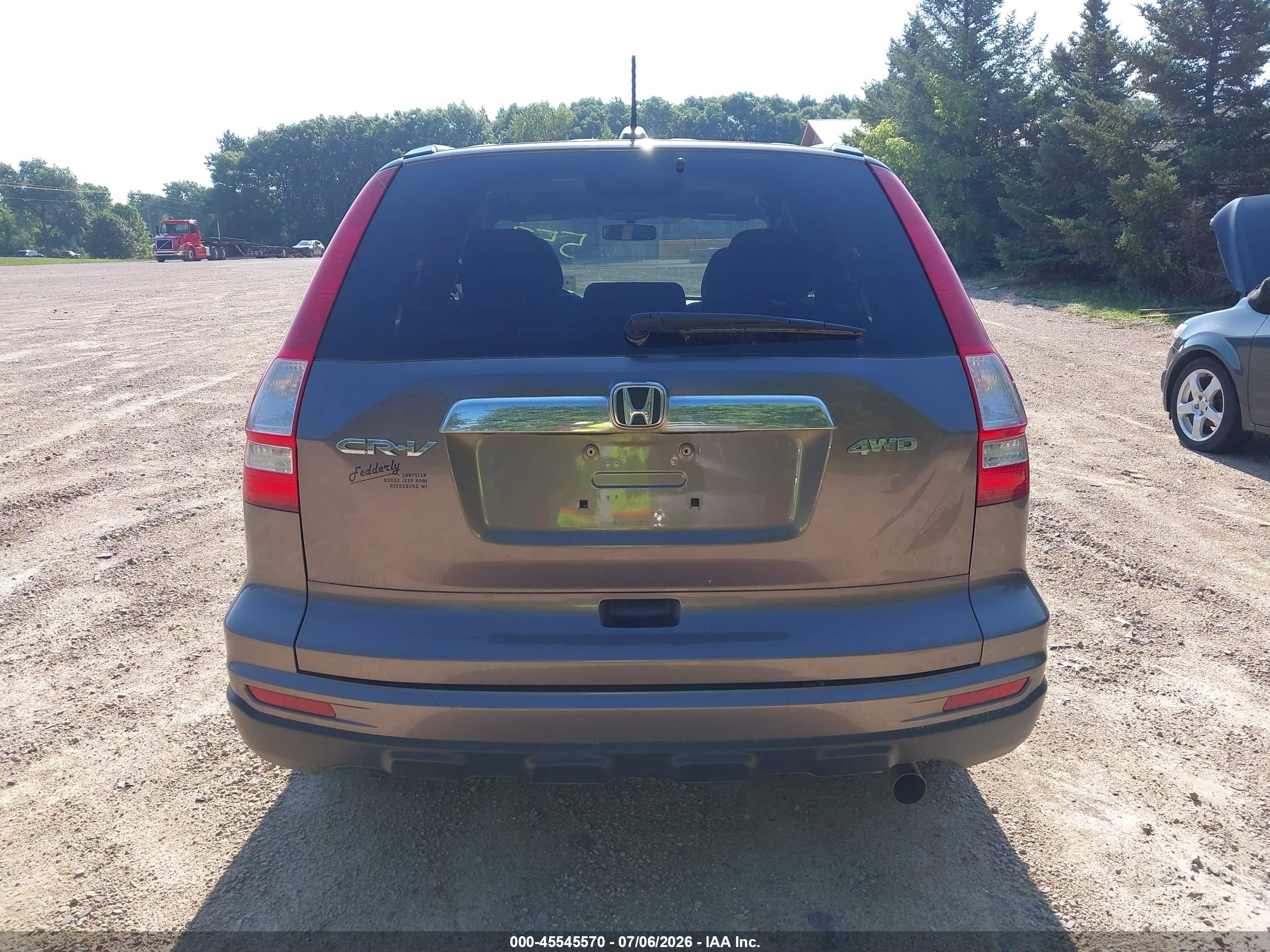 2011 Honda Cr-v Ex-l Gray vin: 5J6RE4H73BL061498