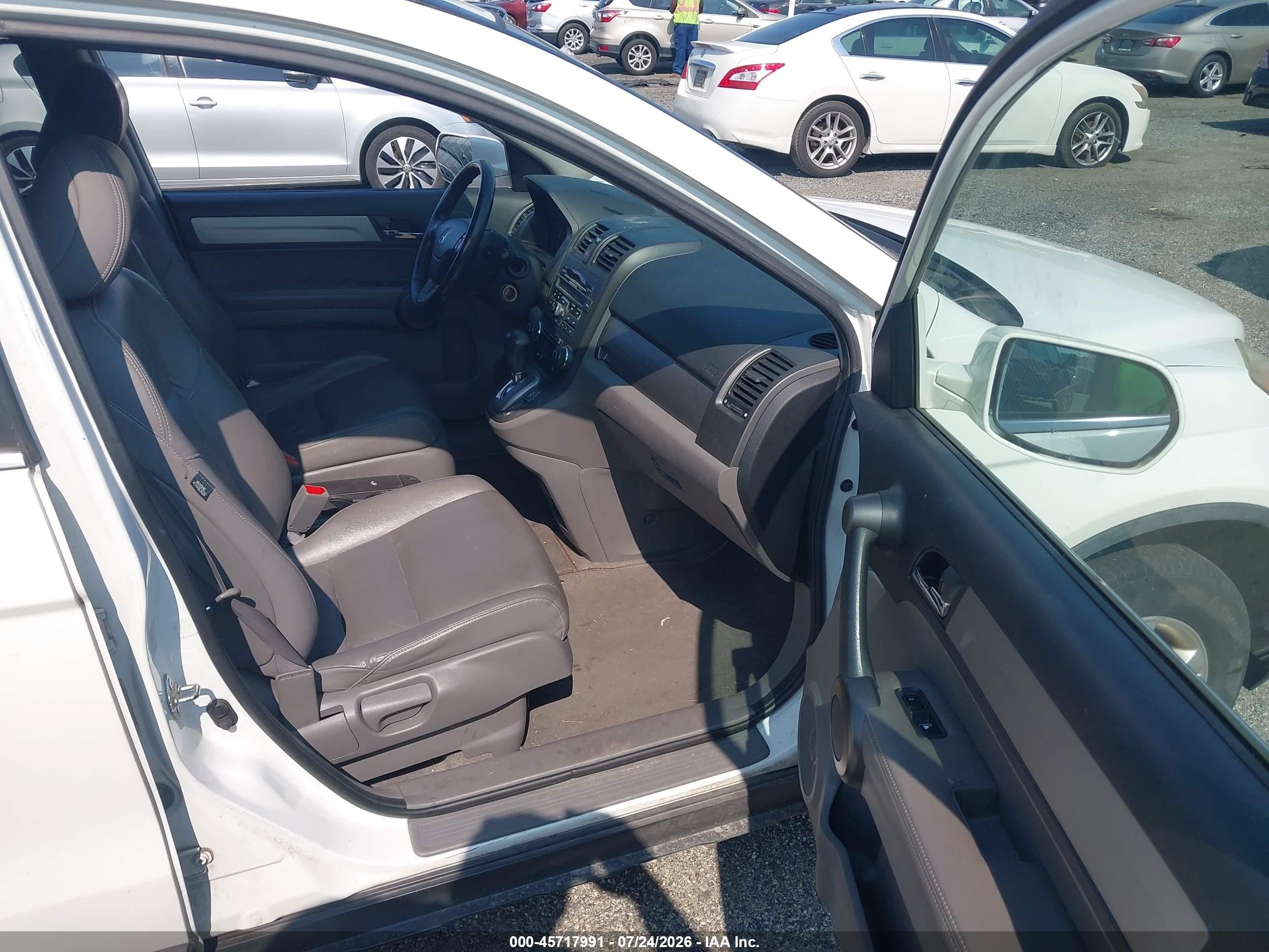 2011 Honda Cr-v Ex-l Белый vin: 5J6RE4H73BL086269