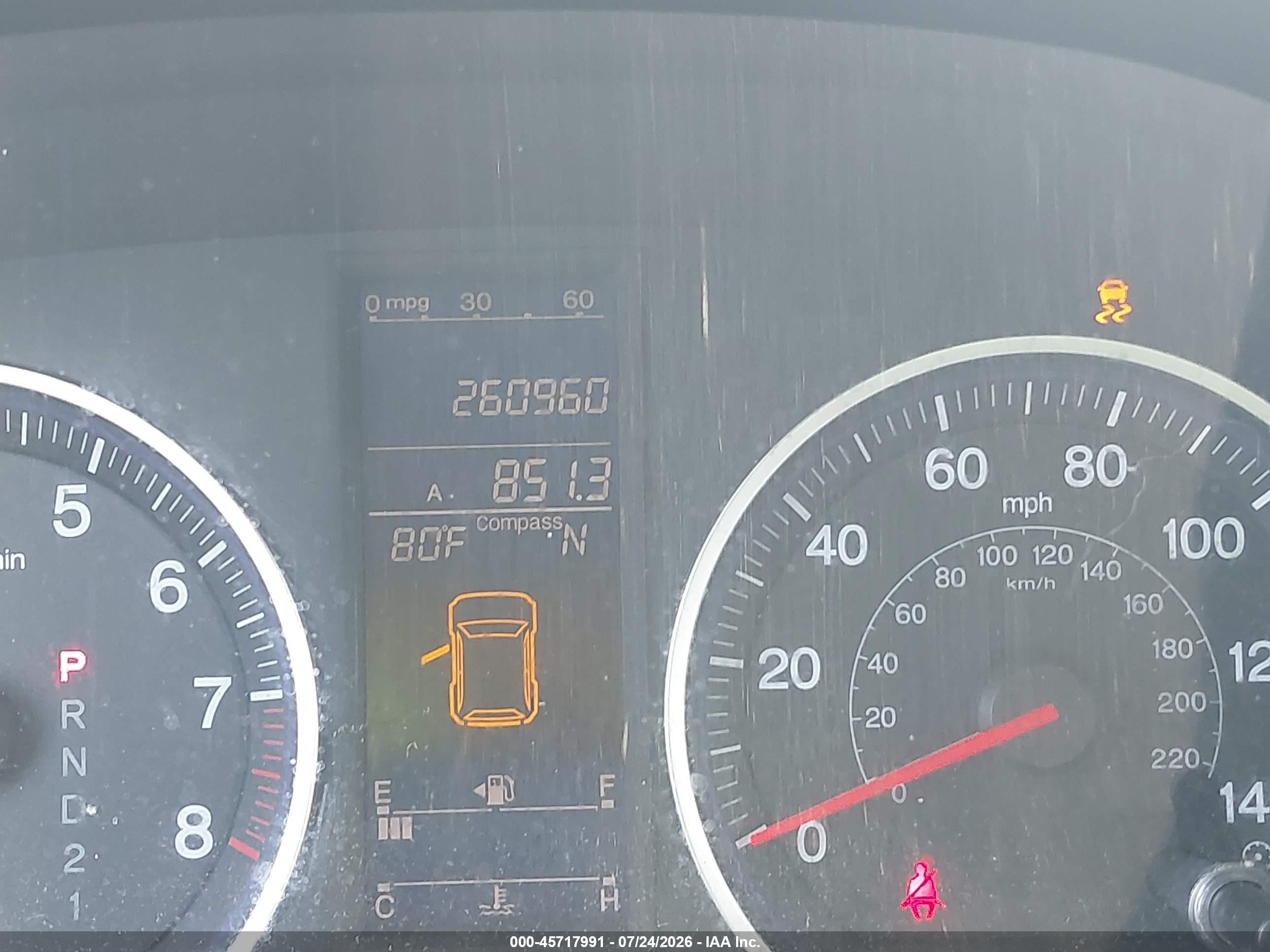 2011 Honda Cr-v Ex-l Белый vin: 5J6RE4H73BL086269