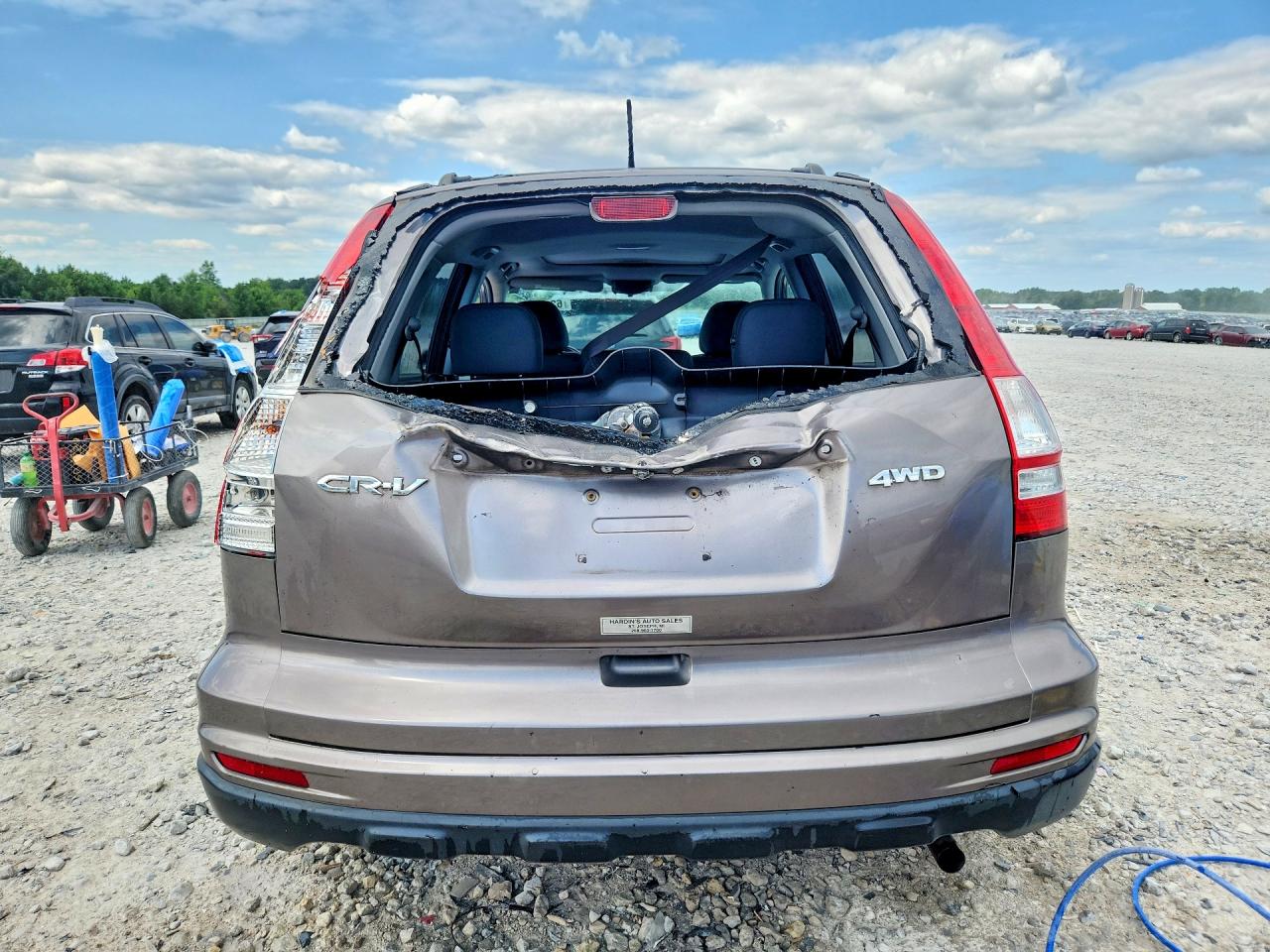 2011 Honda Cr-v Exl Gray vin: 5J6RE4H73BL088555