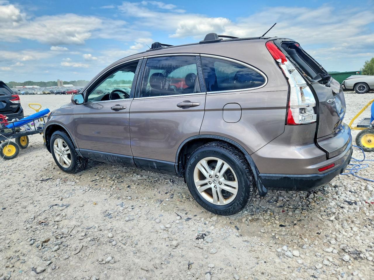 2011 Honda Cr-v Exl Gray vin: 5J6RE4H73BL088555