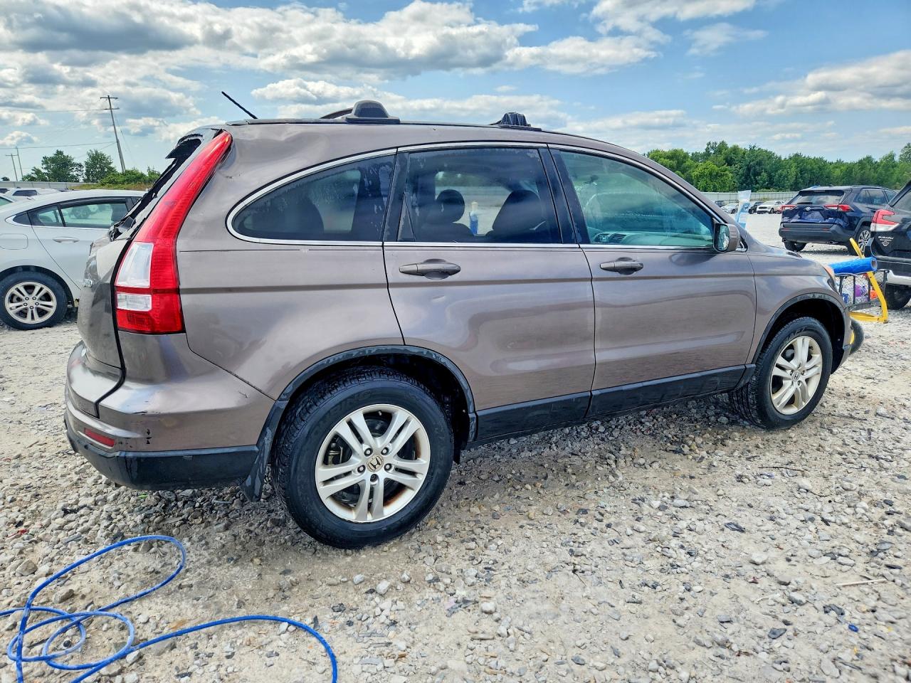 2011 Honda Cr-v Exl Gray vin: 5J6RE4H73BL088555