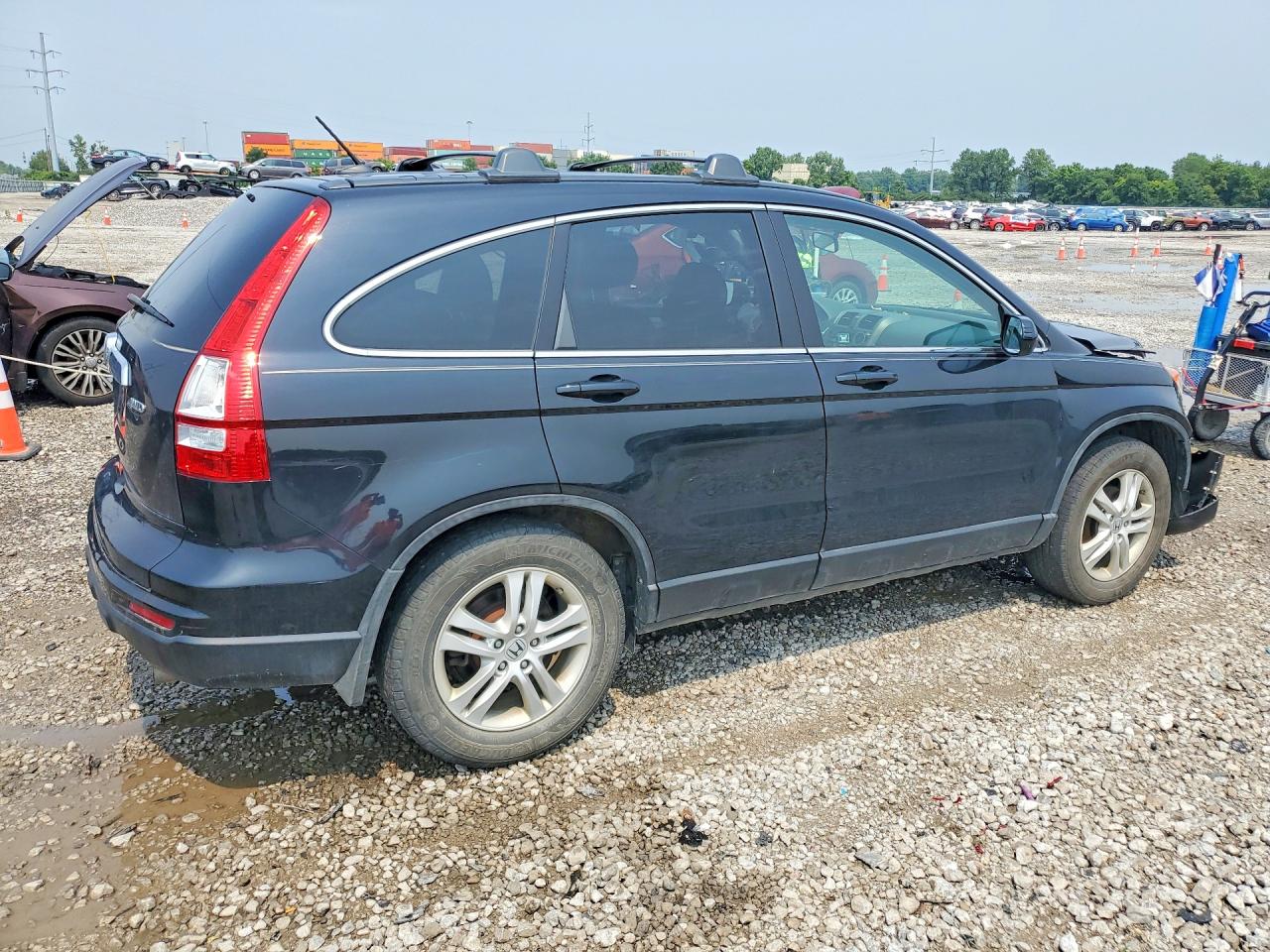 2011 Honda Cr-v Exl Black vin: 5J6RE4H73BL089933