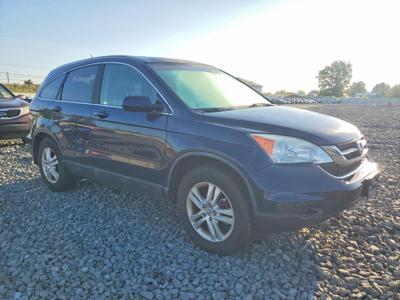 2011 Honda Cr -v Blue vin: 5J6RE4H73BL102096