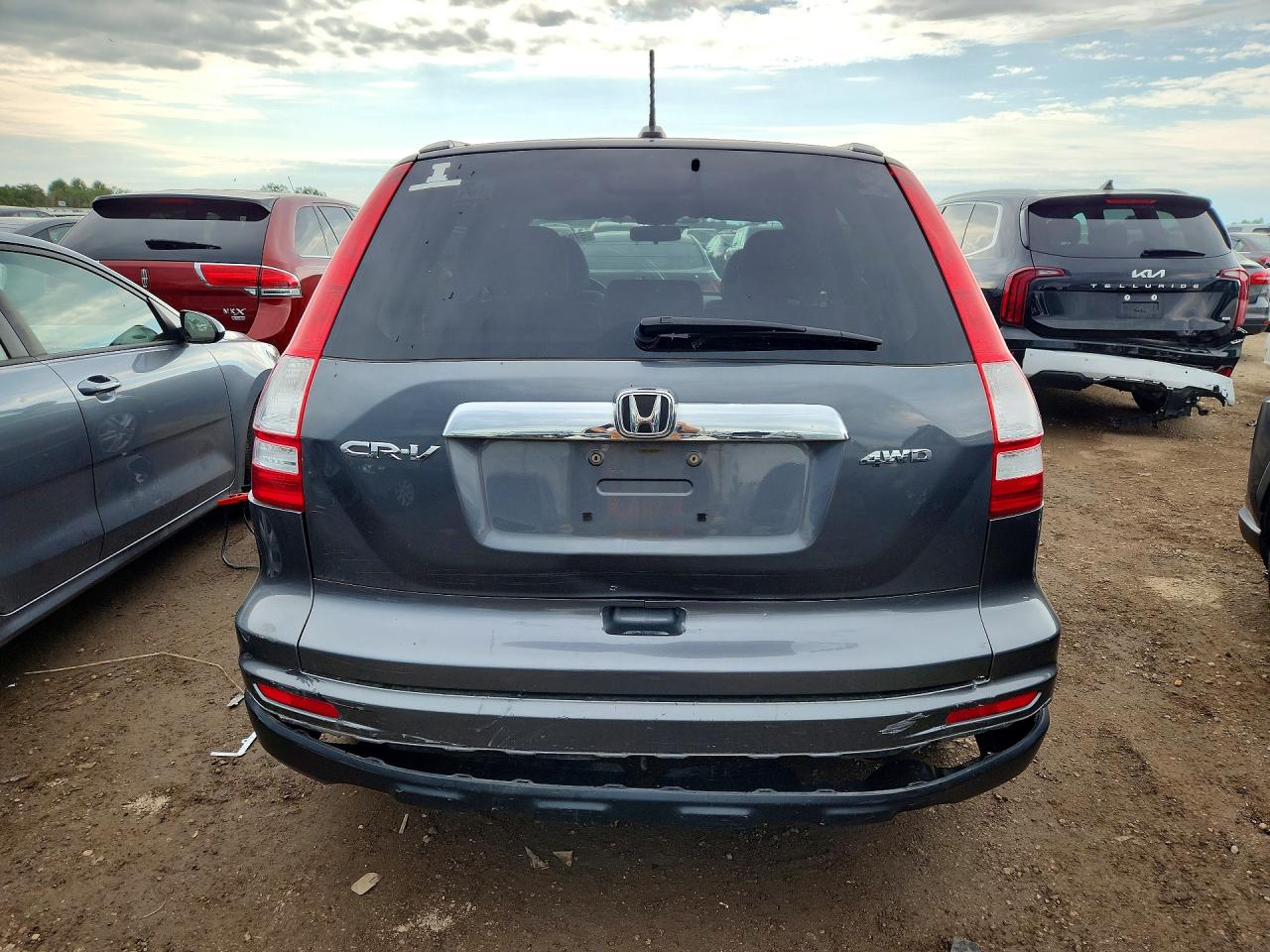 2011 Honda Cr-v Exl Gray vin: 5J6RE4H73BL103698