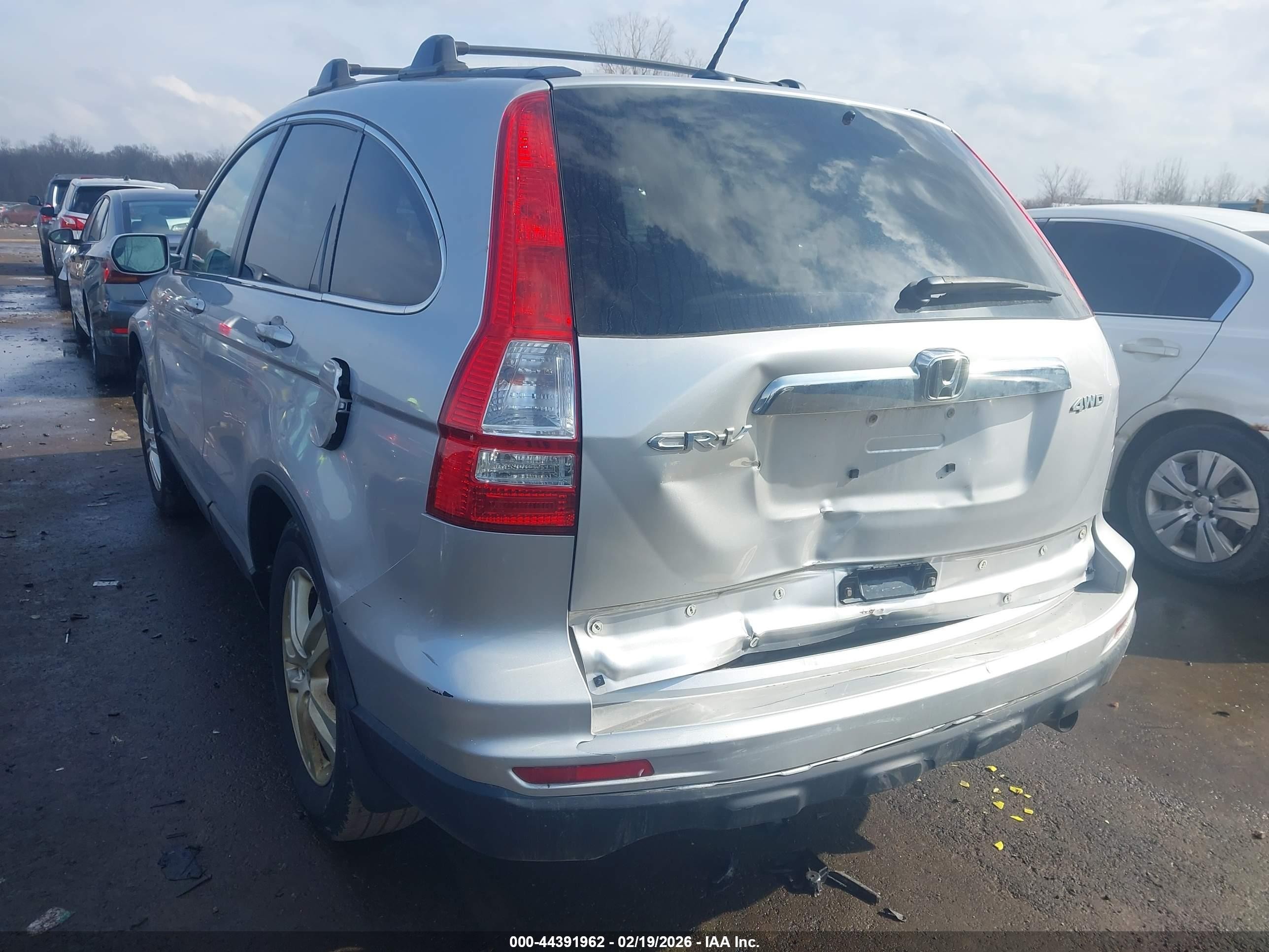 2011 Honda Cr-v Ex-l Серебряный vin: 5J6RE4H73BL104155