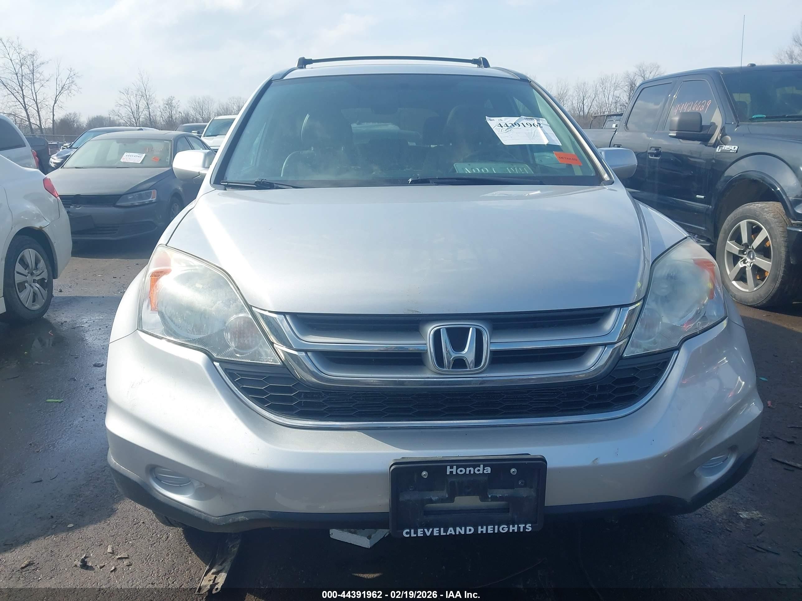 2011 Honda Cr-v Ex-l Серебряный vin: 5J6RE4H73BL104155