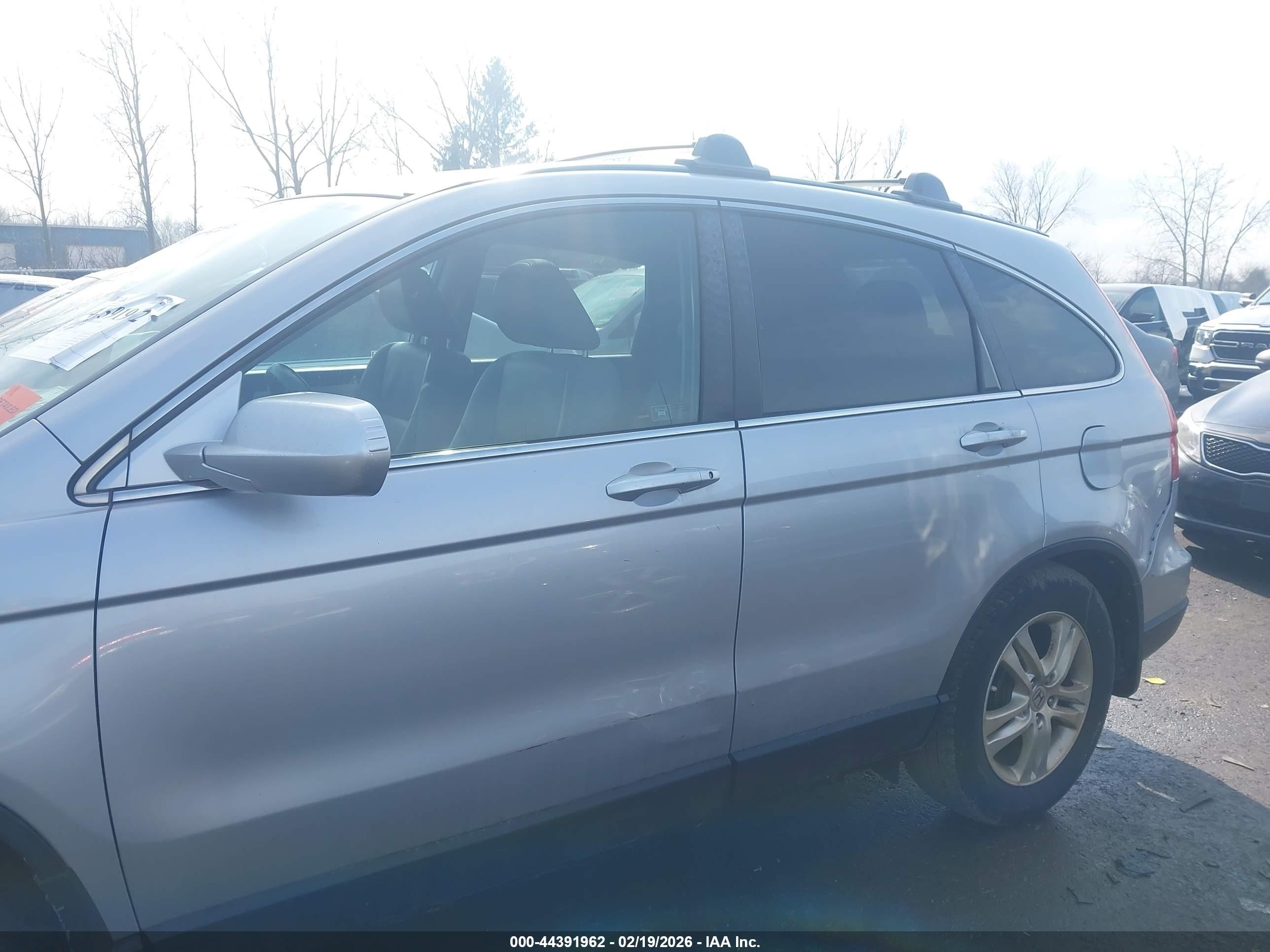 2011 Honda Cr-v Ex-l Серебряный vin: 5J6RE4H73BL104155