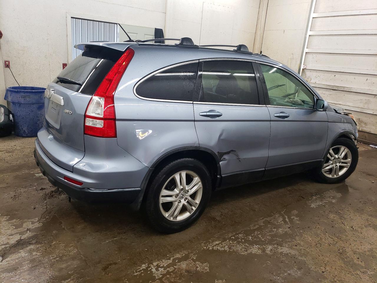 2011 Honda Cr-v Exl Blue vin: 5J6RE4H73BL110165