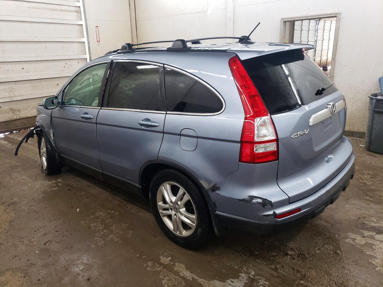 2011 Honda Cr-v Exl Blue vin: 5J6RE4H73BL110165