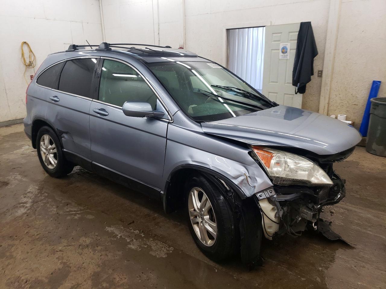 2011 Honda Cr-v Exl Blue vin: 5J6RE4H73BL110165