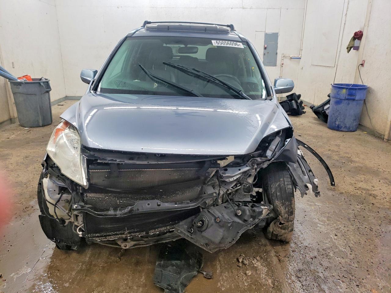 2011 Honda Cr-v Exl Blue vin: 5J6RE4H73BL110165