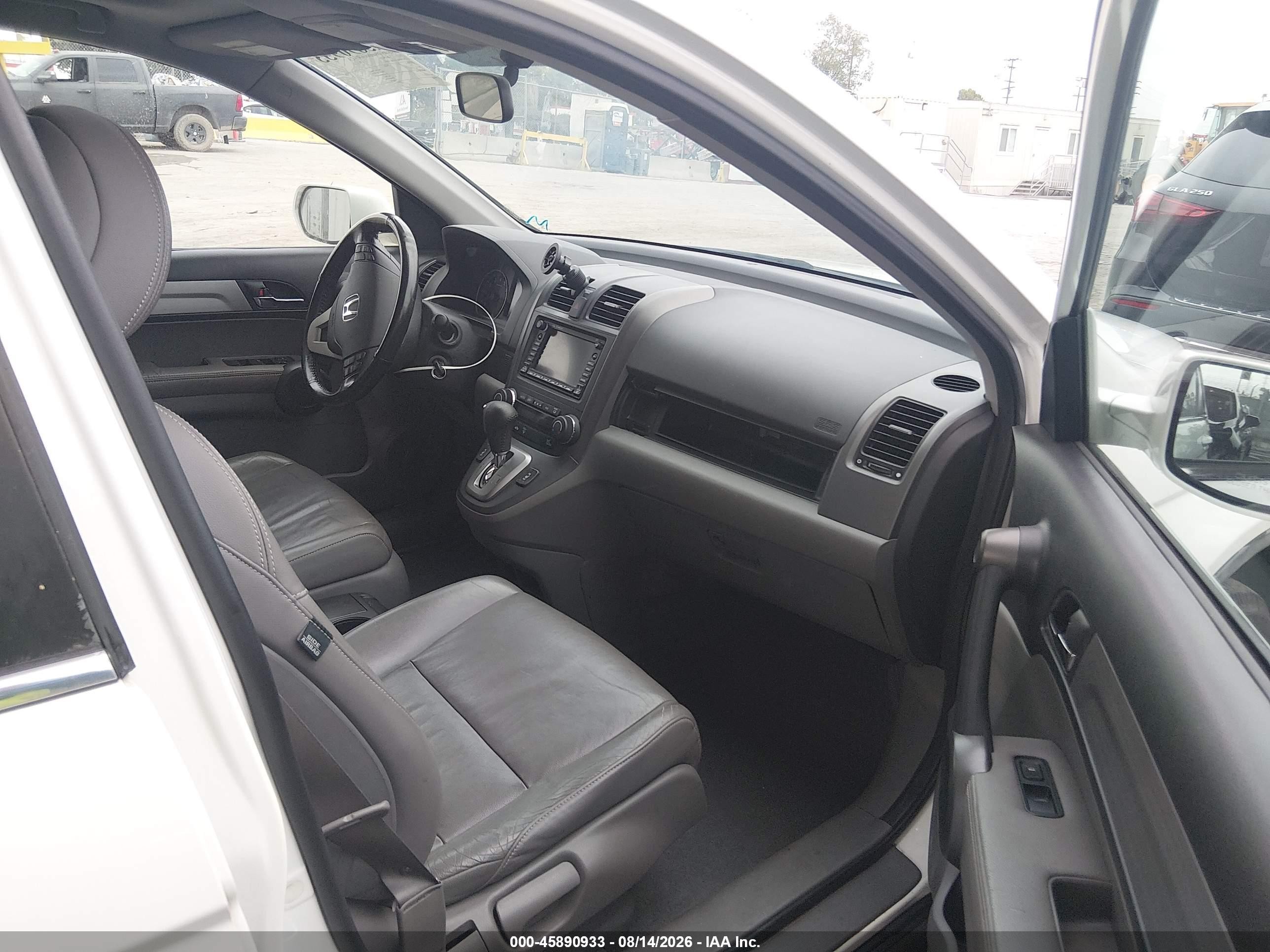 2011 Honda Cr-v Ex-l White vin: 5J6RE4H73BL115804