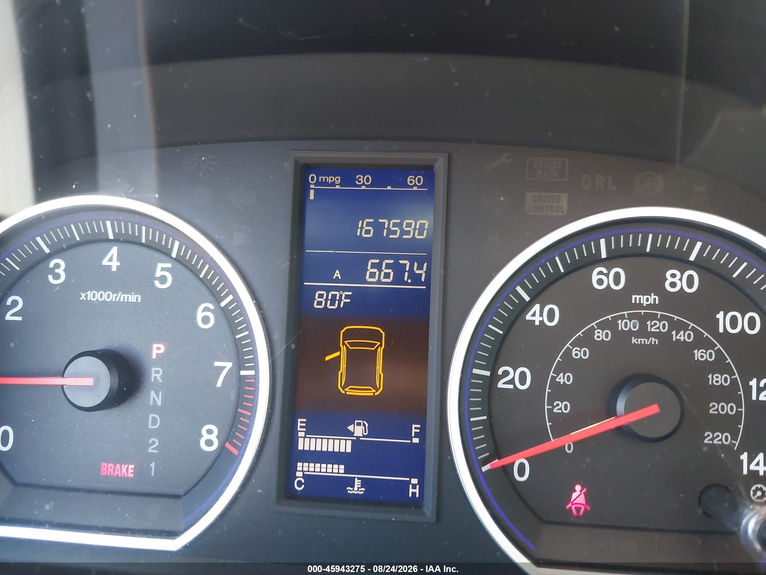 2011 Honda Cr-v Ex-l Белый vin: 5J6RE4H73BL115821