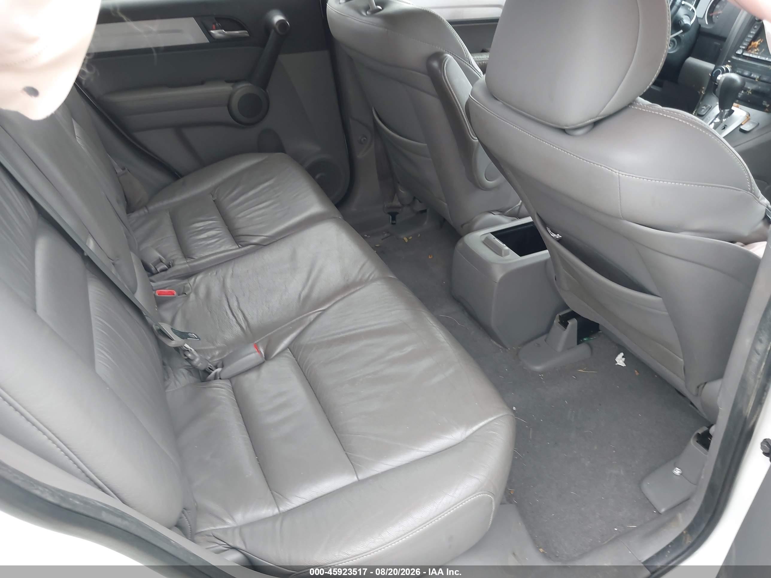 2010 Honda Cr-v Ex-l White vin: 5J6RE4H74AL003110