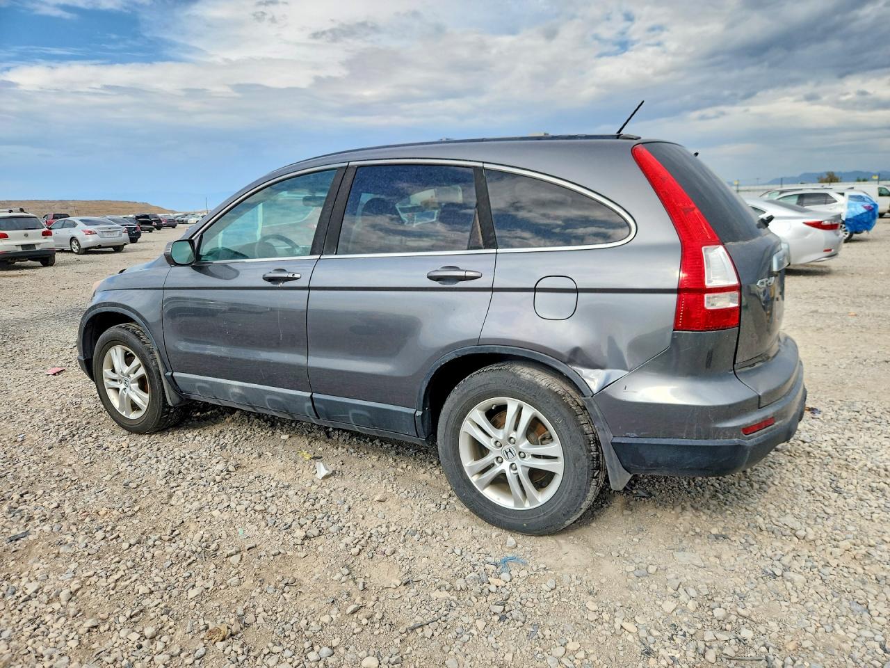 2010 Honda Cr-v Exl Gray vin: 5J6RE4H74AL026757
