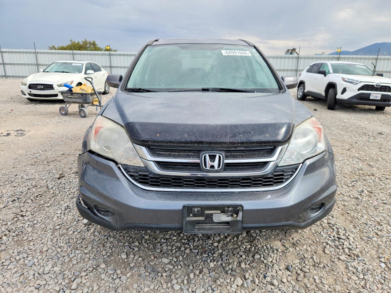 2010 Honda Cr-v Exl Gray vin: 5J6RE4H74AL026757