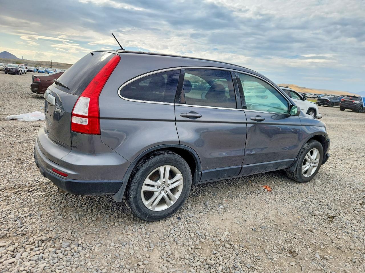 2010 Honda Cr-v Exl Gray vin: 5J6RE4H74AL026757
