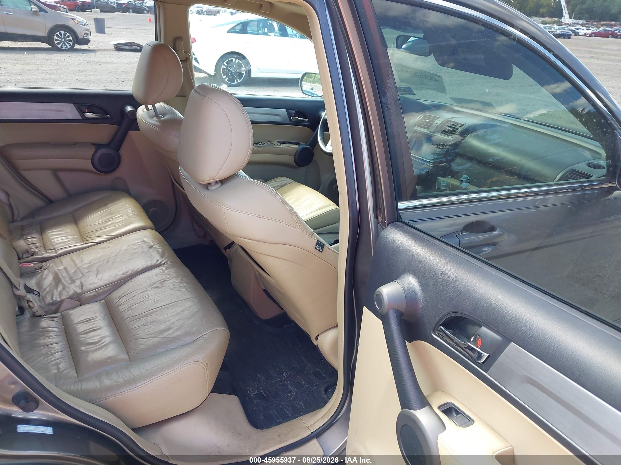 2010 Honda Cr-v Ex-l Brown vin: 5J6RE4H74AL028637