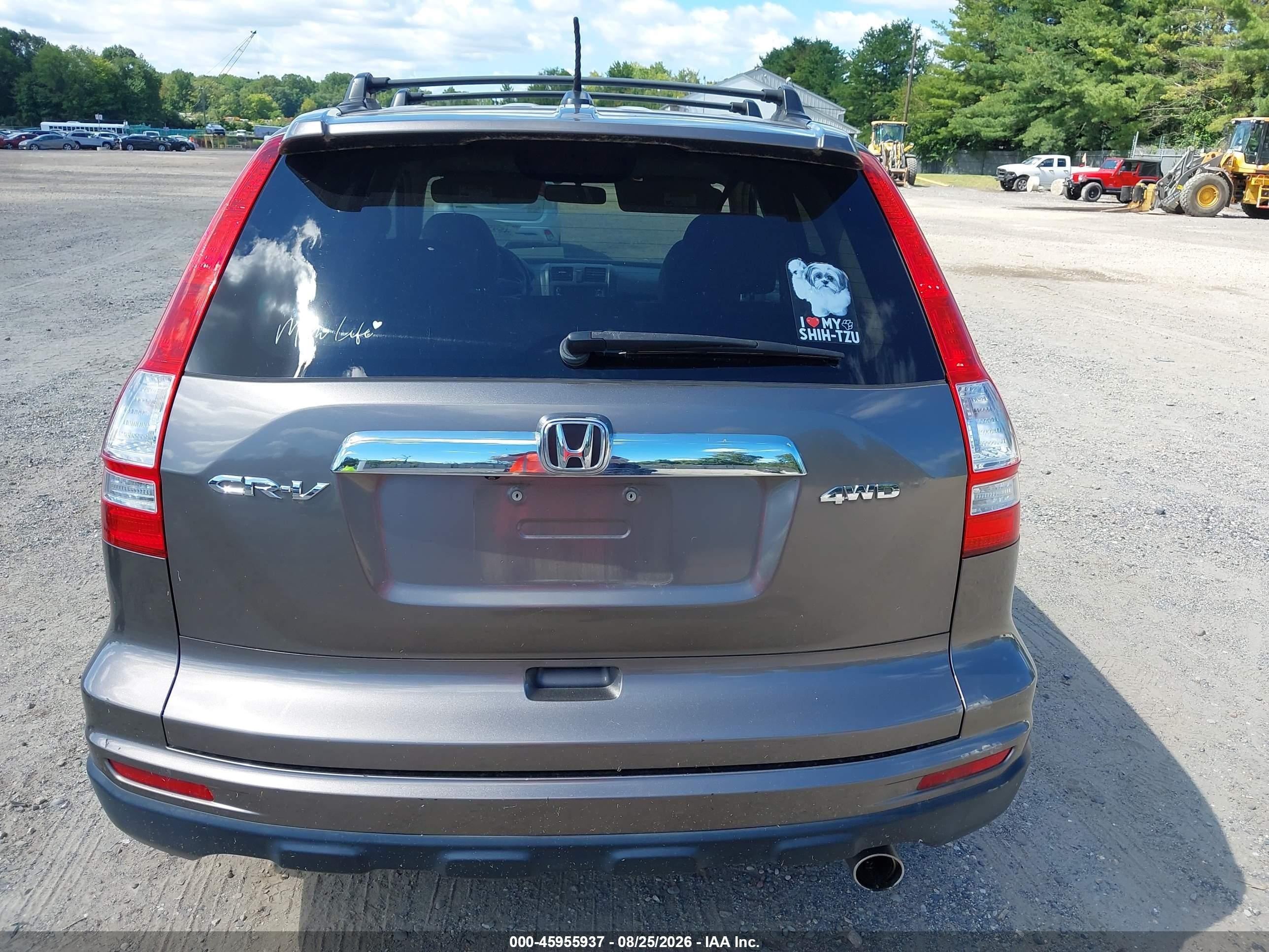 2010 Honda Cr-v Ex-l Brown vin: 5J6RE4H74AL028637